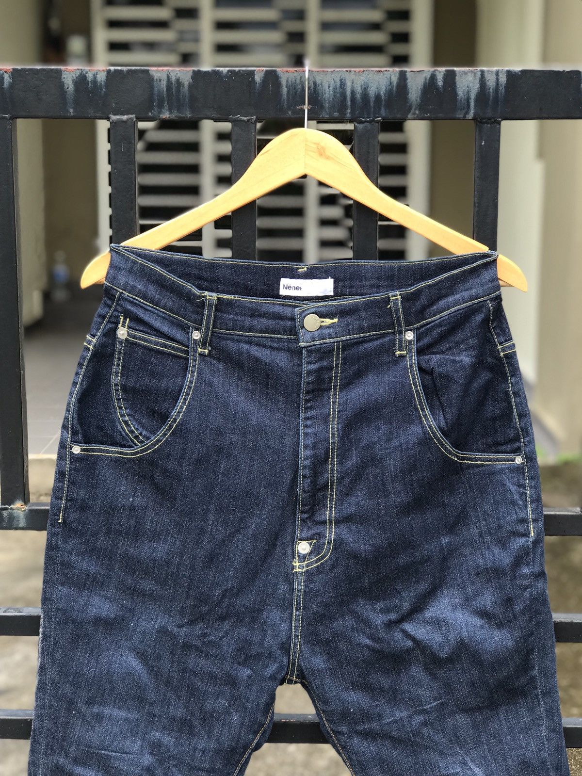 Ne-Net VINTAGE 90s NET NET DENIM PANTS BAGGY Size US 30 / EU 46 - 5 Thumbnail
