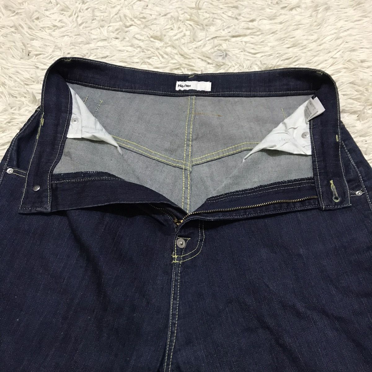 Ne-Net VINTAGE 90s NET NET DENIM PANTS BAGGY Size US 30 / EU 46 - 11 Thumbnail