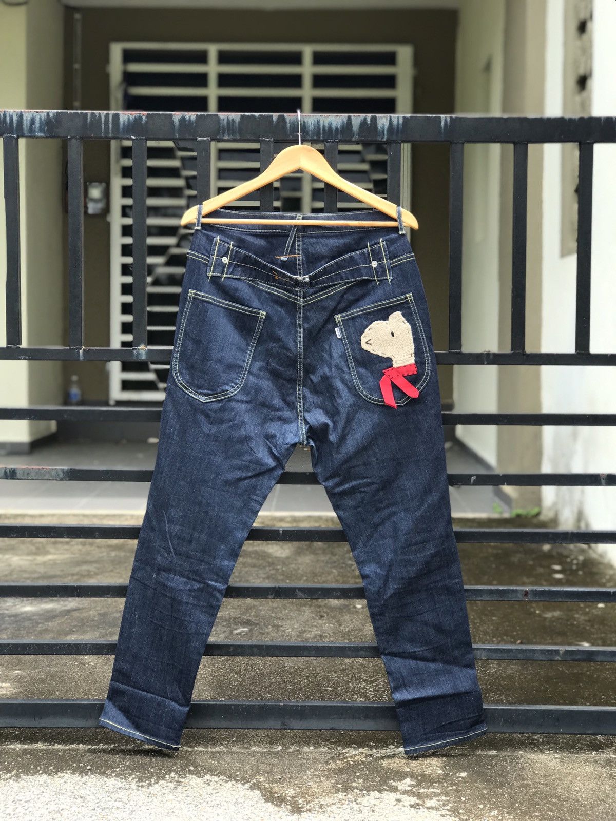 Ne-Net VINTAGE 90s NET NET DENIM PANTS BAGGY Size US 30 / EU 46 - 1 Thumbnail