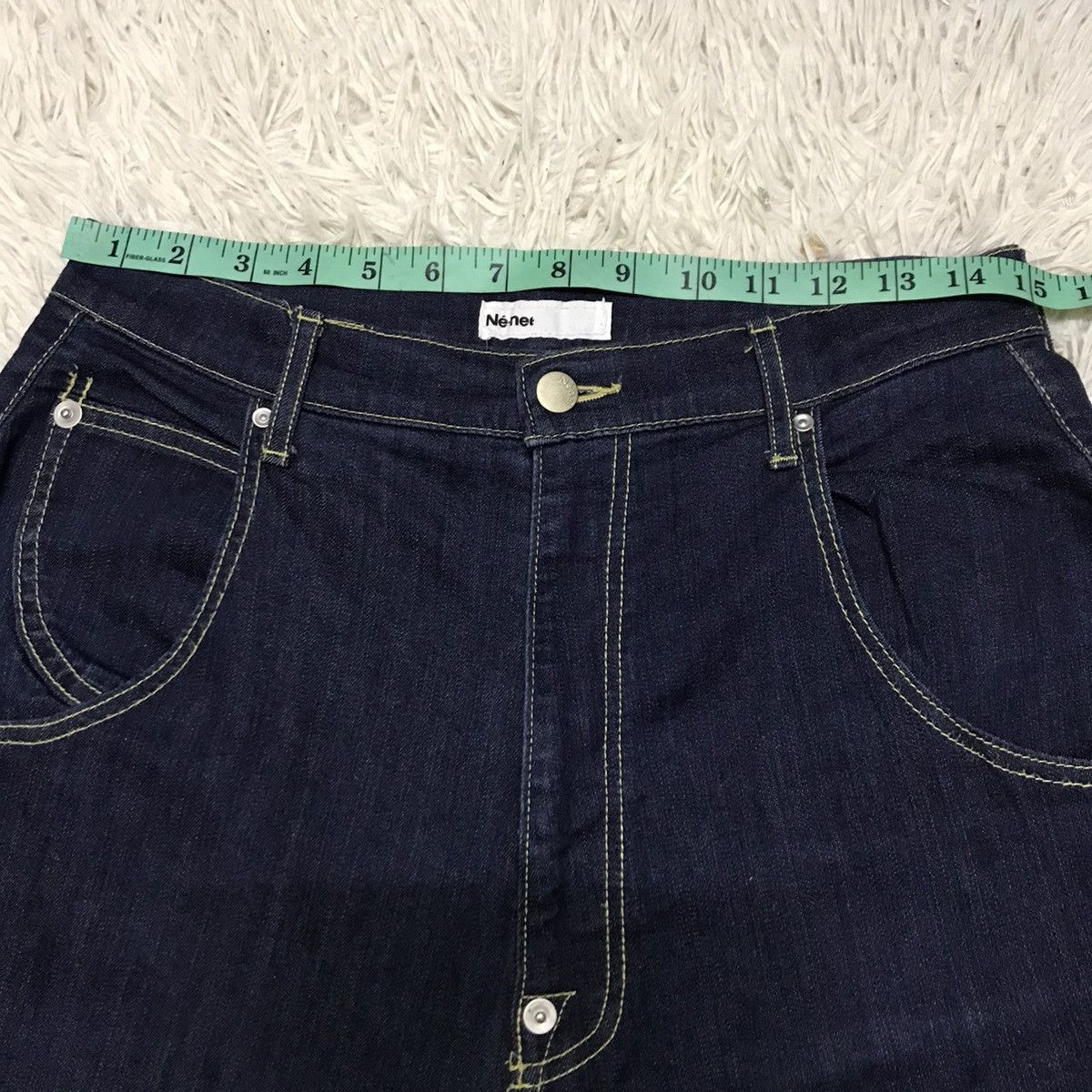 Ne-Net VINTAGE 90s NET NET DENIM PANTS BAGGY Size US 30 / EU 46 - 12 Thumbnail