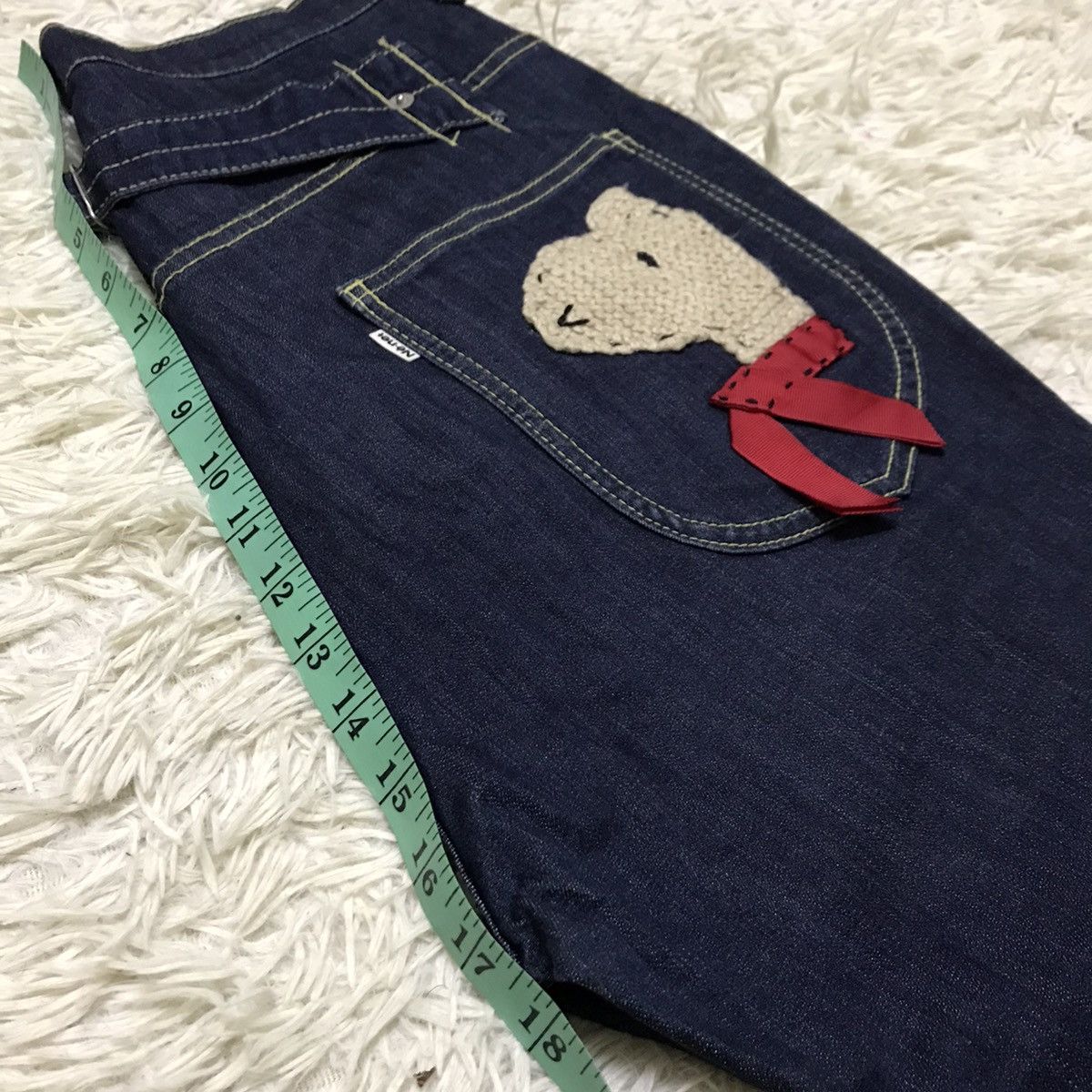 Ne-Net VINTAGE 90s NET NET DENIM PANTS BAGGY Size US 30 / EU 46 - 18 Thumbnail