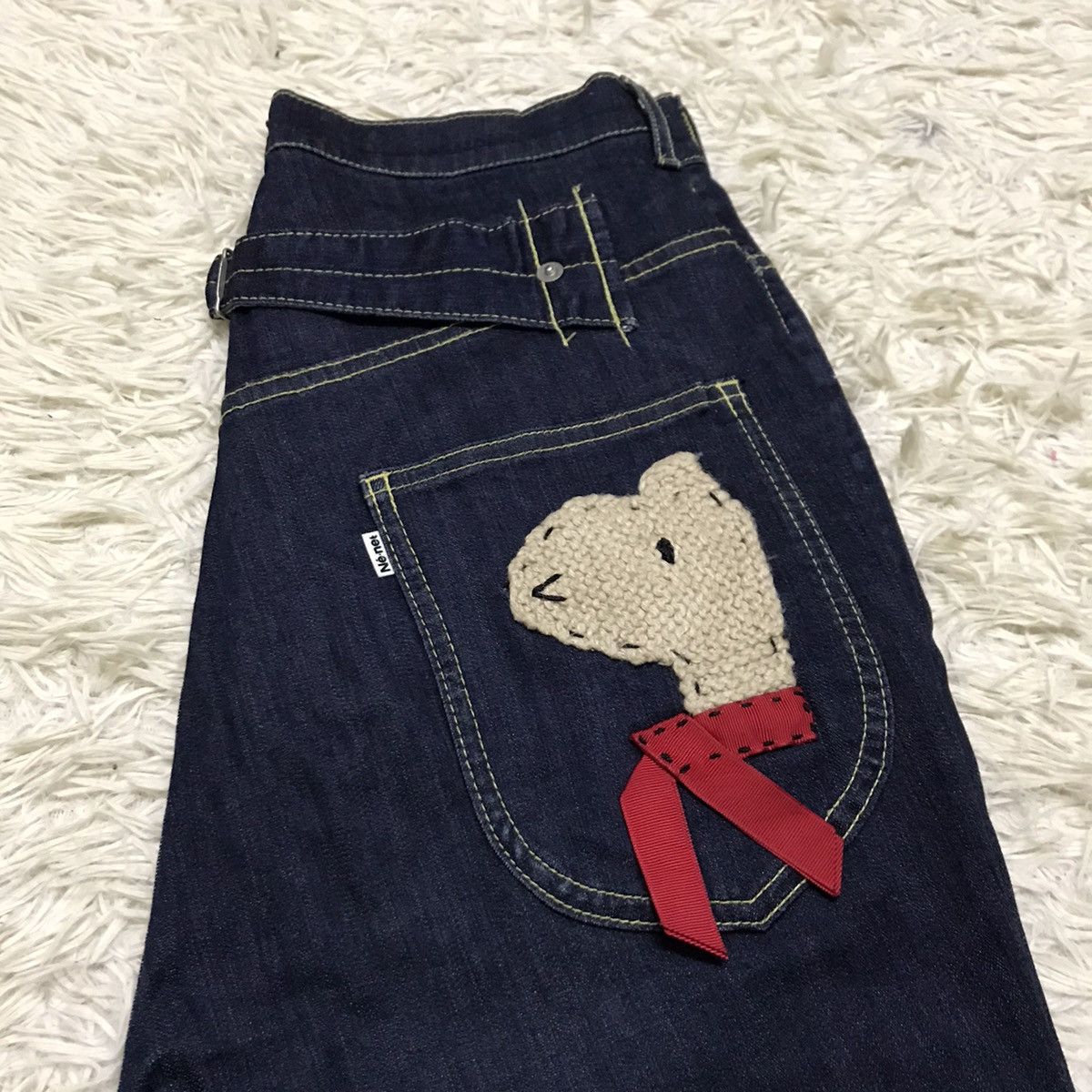 Ne-Net VINTAGE 90s NET NET DENIM PANTS BAGGY Size US 30 / EU 46 - 6 Thumbnail