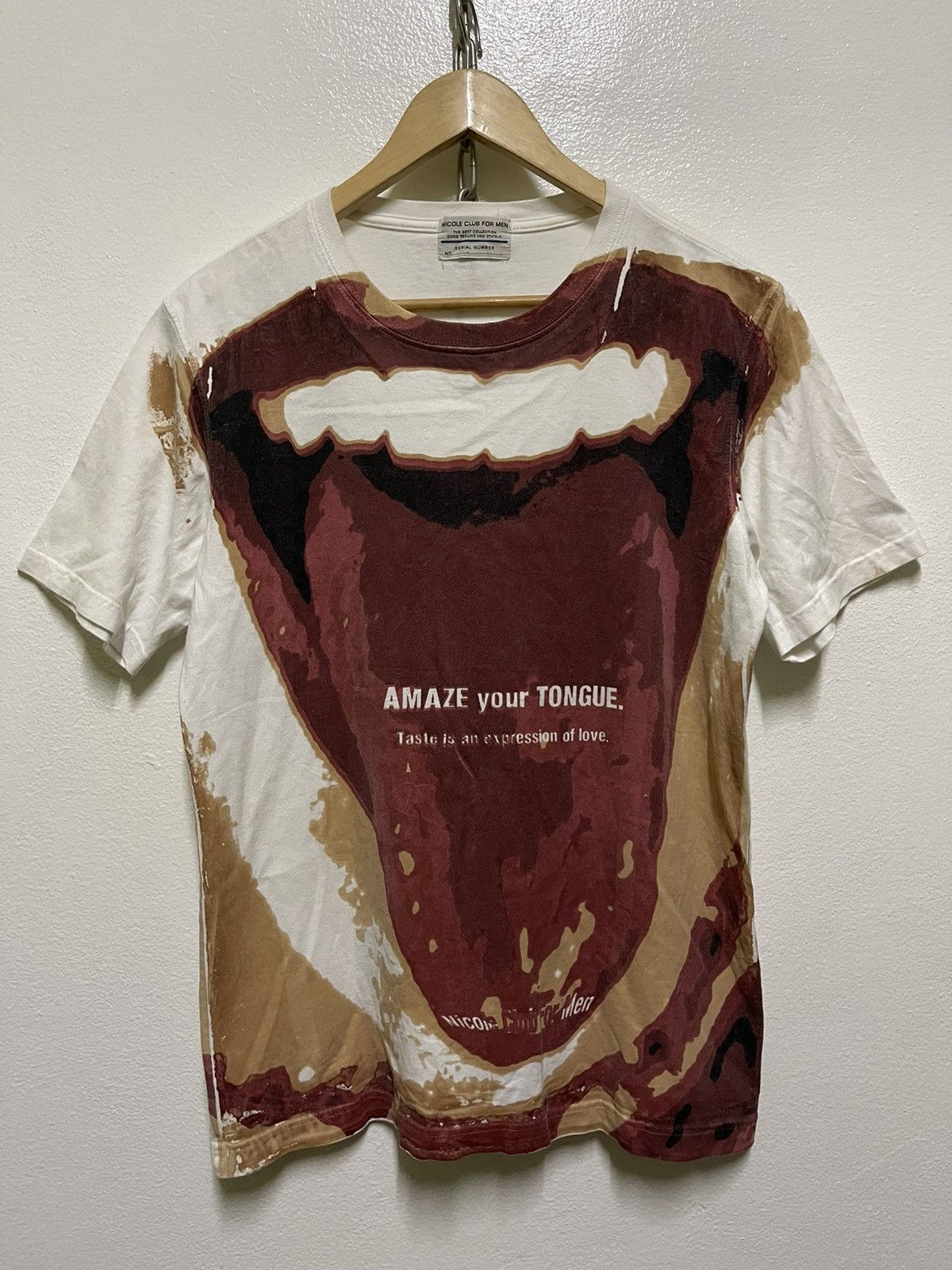 Designer × Japanese Brand Nicole Club For Men Full Print Amaze Your Tongue Size US M / EU 48-50 / 2 - 1 Thumbnail