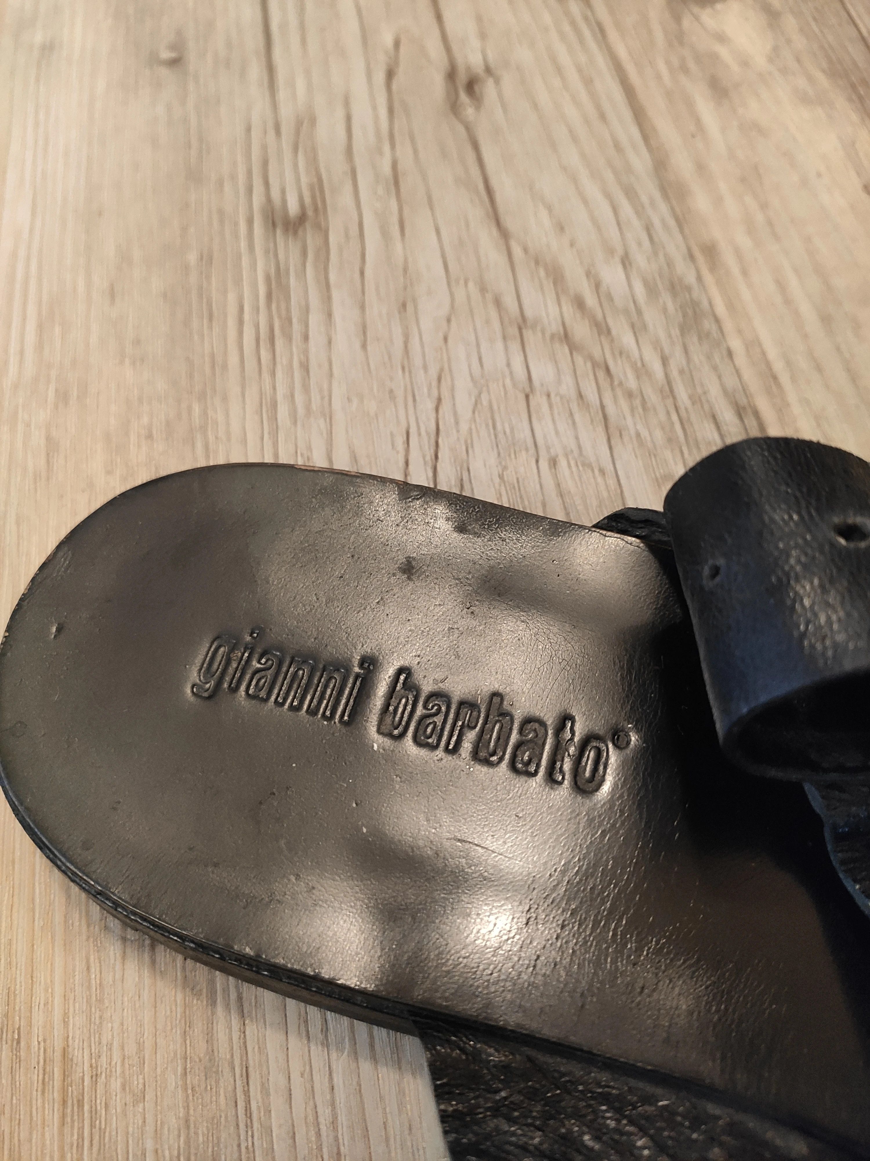 Gianni Barbato Leather sandals.Like Rick Owens or Devoa. Size US 10.5 / EU 43-44 - 5 Thumbnail