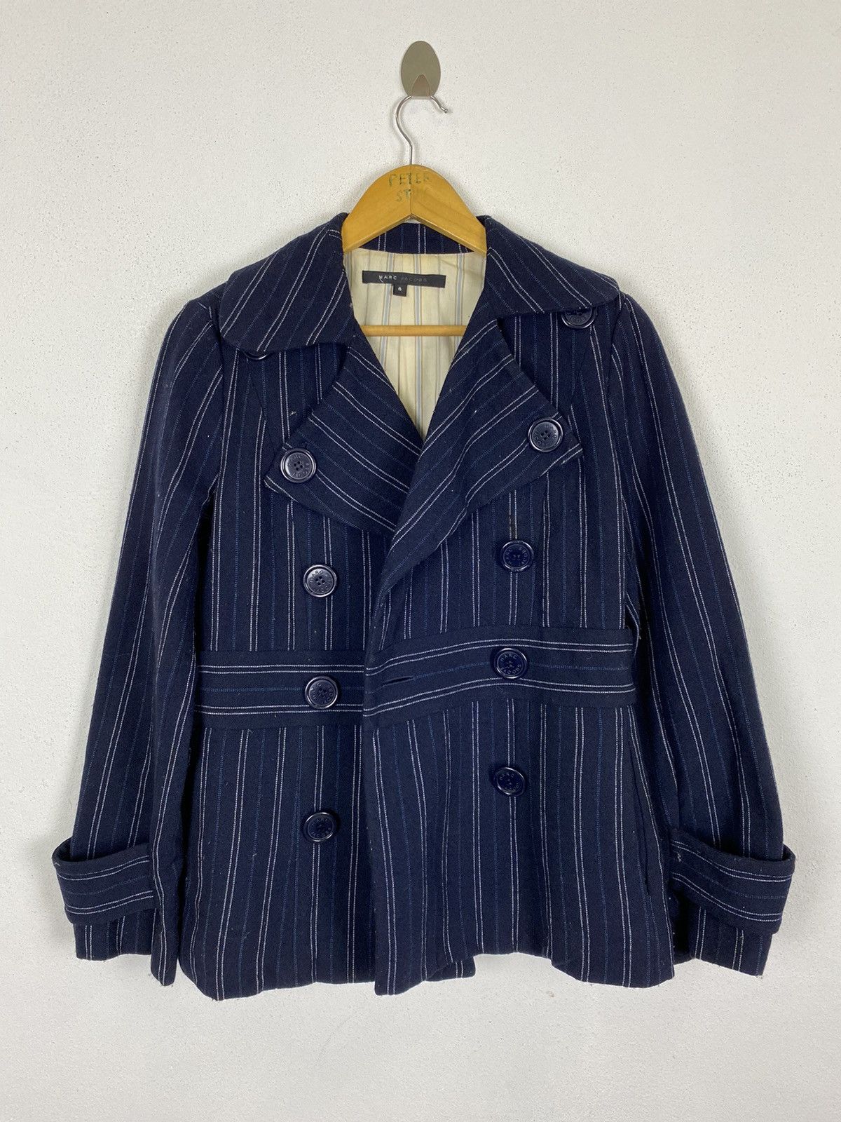 Designer × Fashion Victim × Marc Jacobs MARC JACOBS PEA COAT STYLE Size US M / EU 48-50 / 2 - 3 Thumbnail