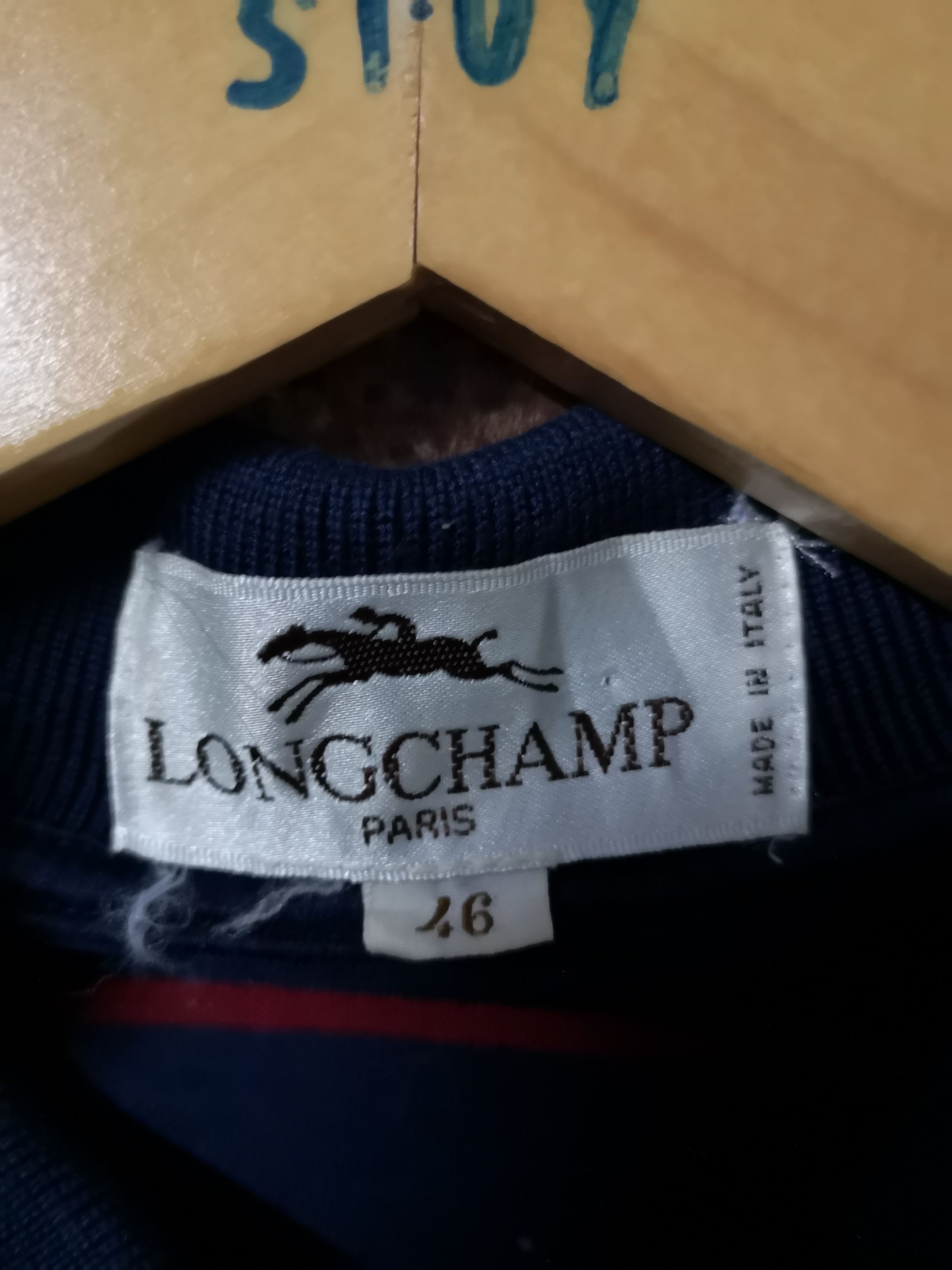 Designer × Longchamp × Vintage VINTAGE LONGCHAMP POLO SHIRT Size US S / EU 44-46 / 1 - 7 Thumbnail