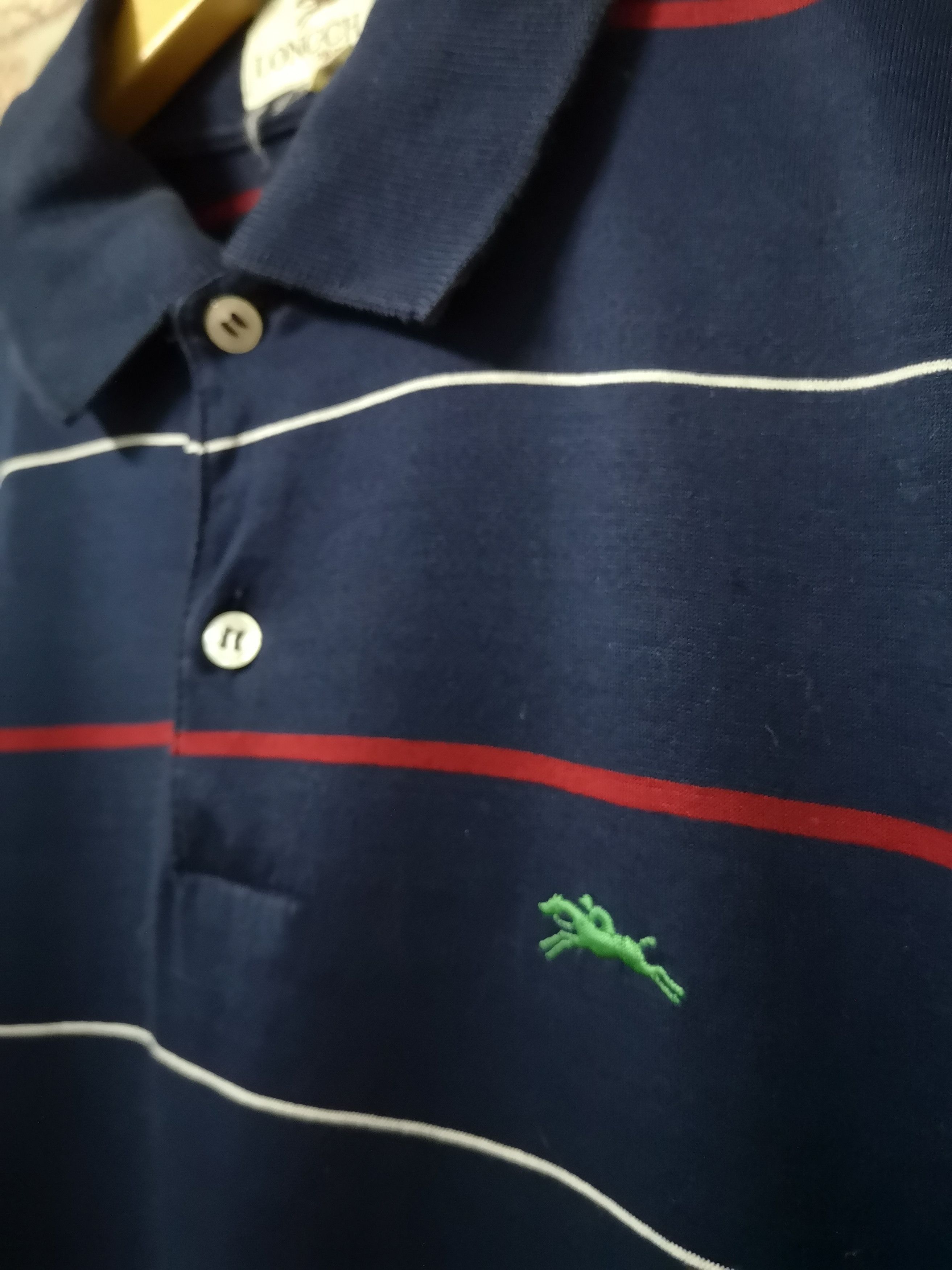 Designer × Longchamp × Vintage VINTAGE LONGCHAMP POLO SHIRT Size US S / EU 44-46 / 1 - 4 Thumbnail