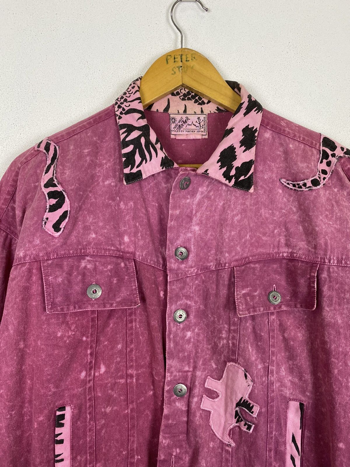Designer × Japanese Brand × Vintage THIRD WAVE OF PANTHER STYE CROP JACKET Size US M / EU 48-50 / 2 - 6 Thumbnail