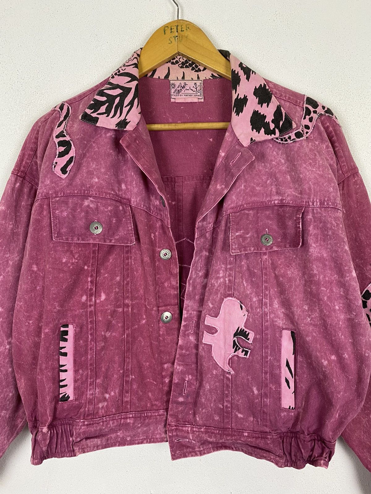 Designer × Japanese Brand × Vintage THIRD WAVE OF PANTHER STYE CROP JACKET Size US M / EU 48-50 / 2 - 5 Thumbnail