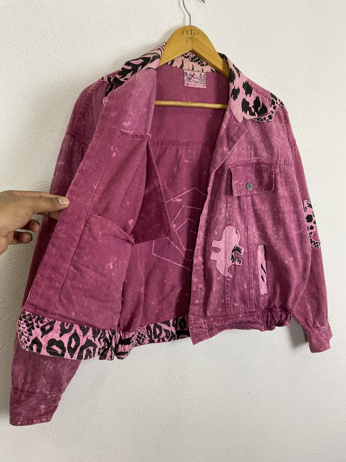 Designer × Japanese Brand × Vintage THIRD WAVE OF PANTHER STYE CROP JACKET Size US M / EU 48-50 / 2 - 4 Thumbnail