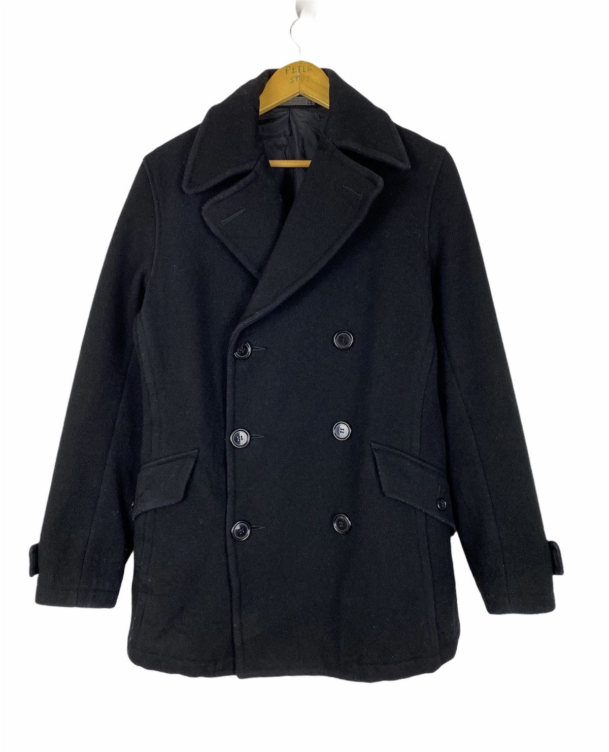 CABANE de ZUCCa × Designer CABANE DE ZUCCA PEA COAT WINTER STYLE-MEDIUM SIZE Size US M / EU 48-50 / 2 - 1 Thumbnail