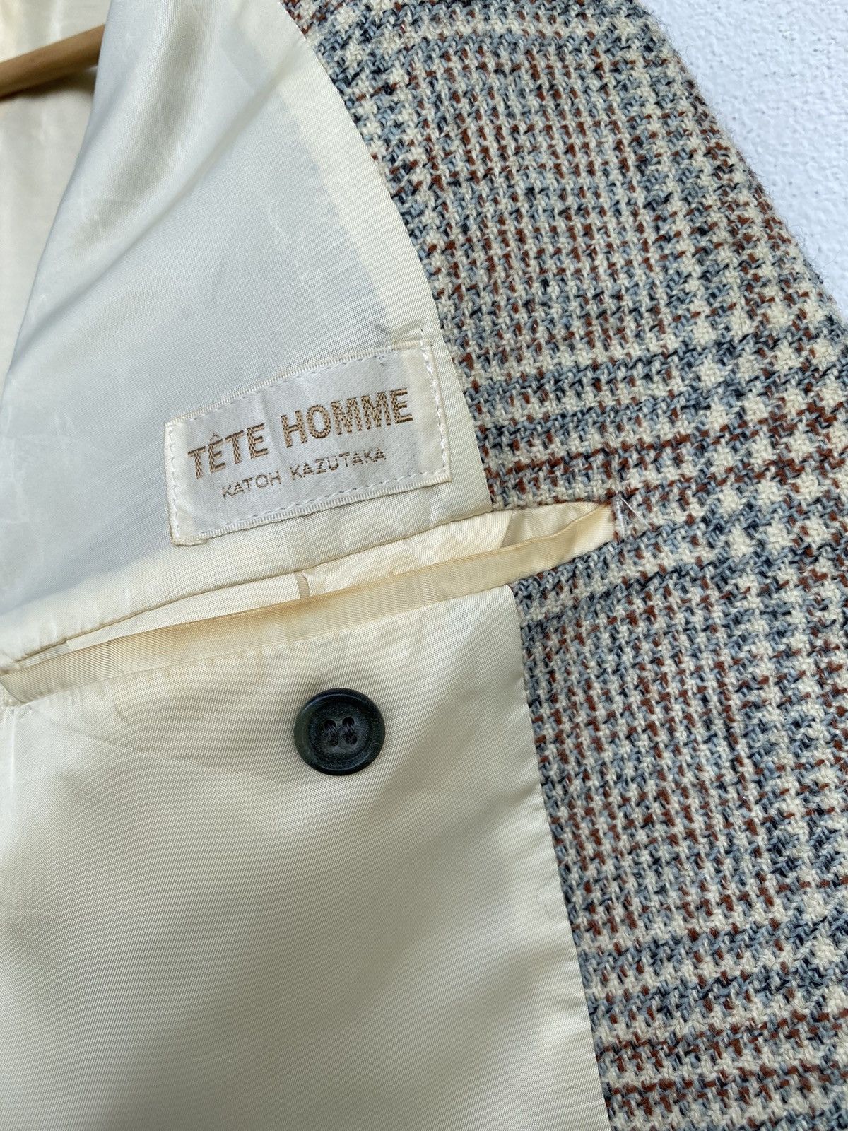 Designer × Tete Homme Tete Homme Wool Jacket/Blazer Size US S / EU 44-46 / 1 - 9 Thumbnail