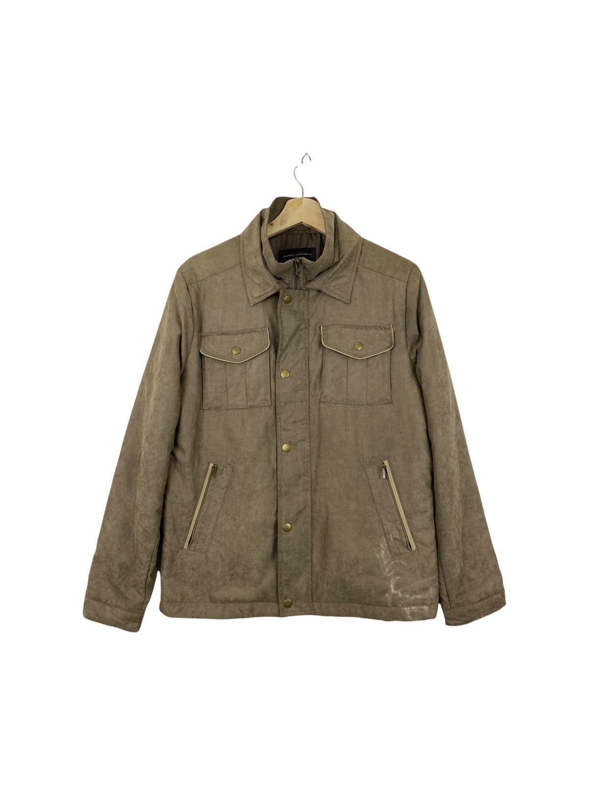 Designer × Kansai Yamamoto × Vintage 🔥Vintage kansai yamamoto worker 4 pocket jacket Size US S / EU 44-46 / 1 - 1 Thumbnail
