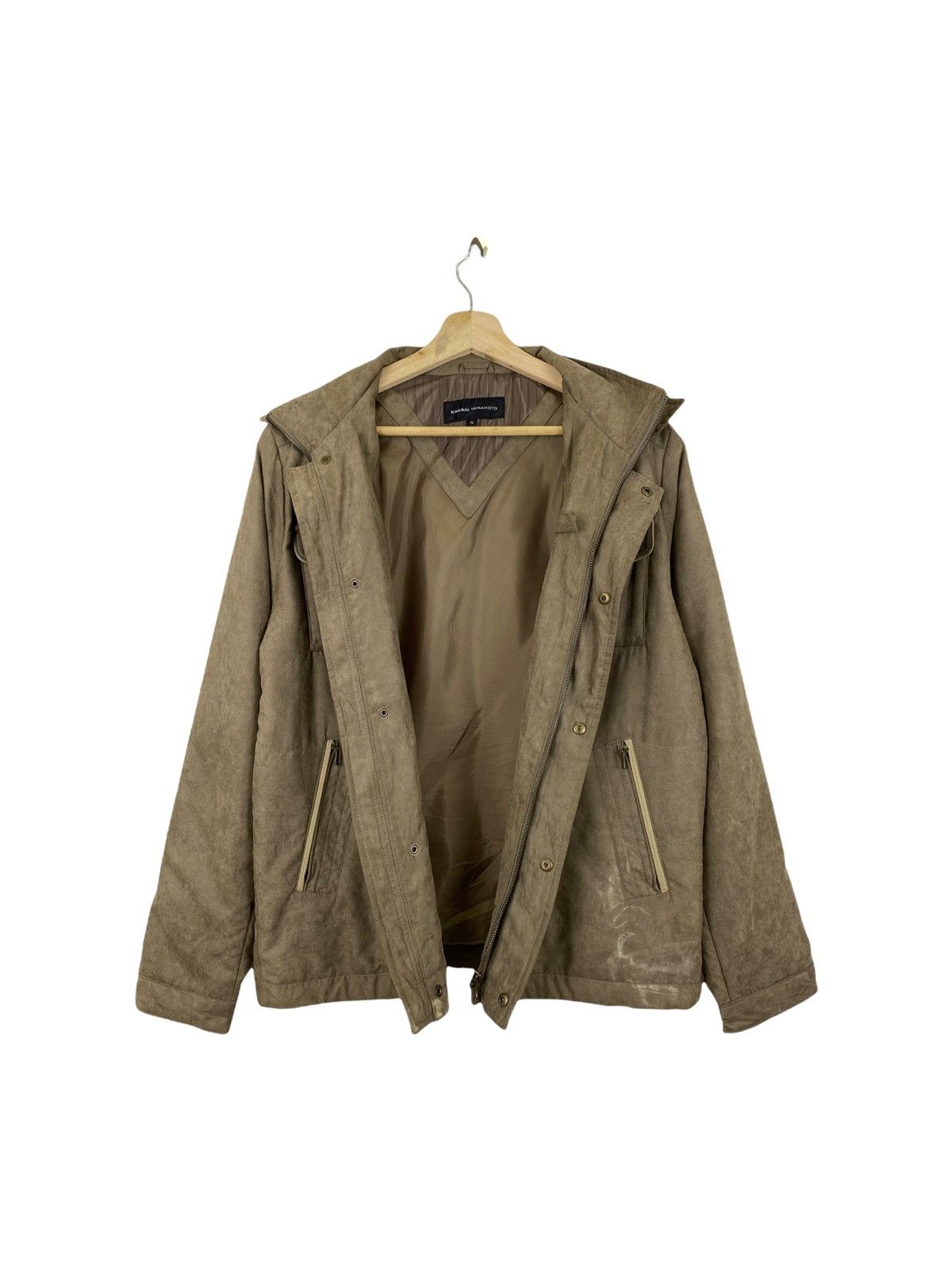 Designer × Kansai Yamamoto × Vintage 🔥Vintage kansai yamamoto worker 4 pocket jacket Size US S / EU 44-46 / 1 - 3 Thumbnail