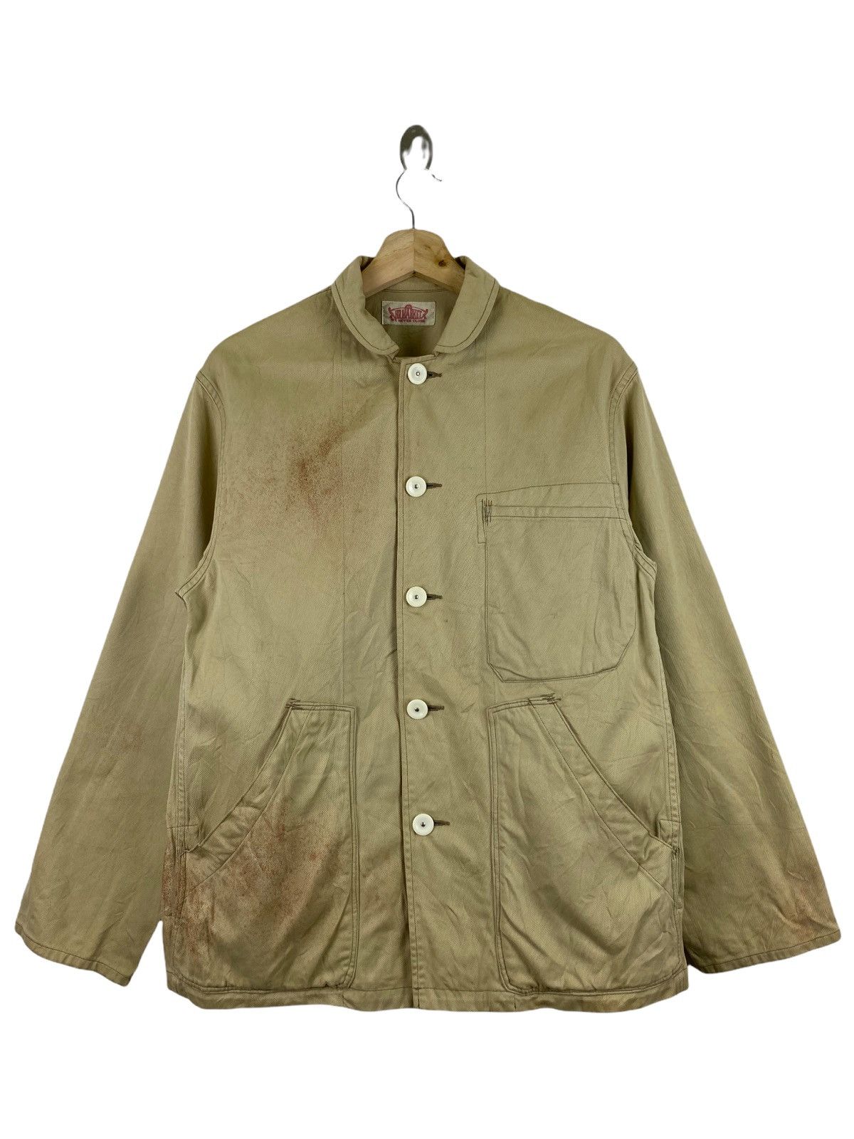 Designer × Herman Market HR MARKET ASSEMBLY WORK JACKET PAINT PAINTING DESIGN Size US M / EU 48-50 / 2 - 1 Thumbnail