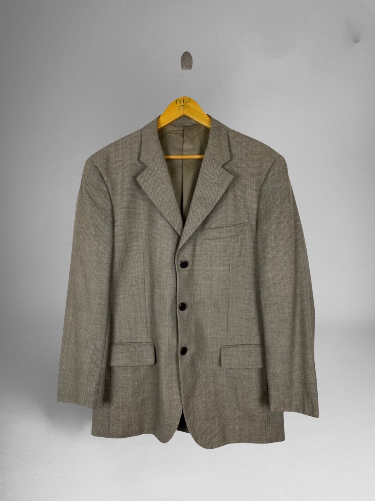 Designer × Moschino × Other Normal Cut Formal Blazer by Moschino - Medium Size Size US M / EU 48-50 / 2 - 1 Thumbnail