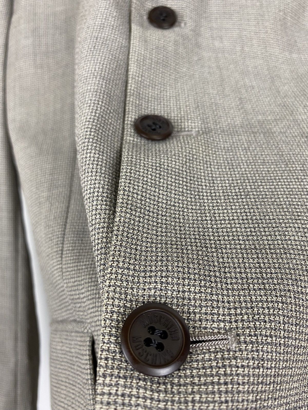 Designer × Moschino × Other Normal Cut Formal Blazer by Moschino - Medium Size Size US M / EU 48-50 / 2 - 7 Thumbnail