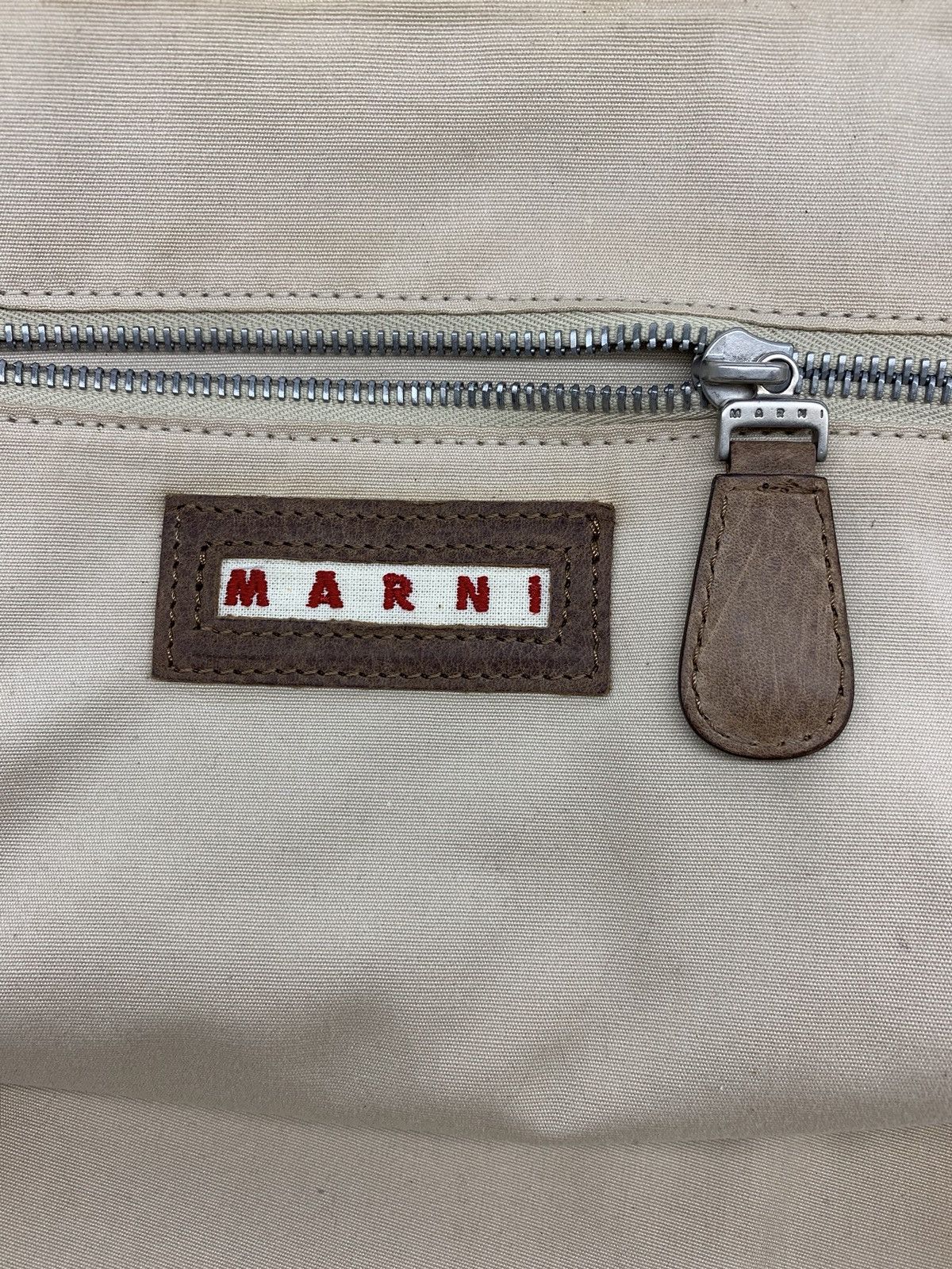 Marni MARNI CALFSKIN TRAVEL BAG Size ONE SIZE - 15 Thumbnail