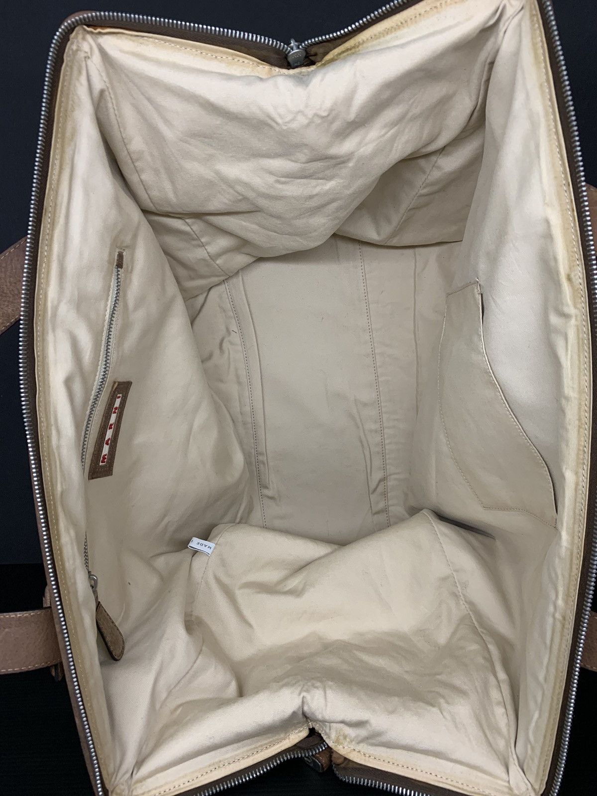 Marni MARNI CALFSKIN TRAVEL BAG Size ONE SIZE - 11 Thumbnail