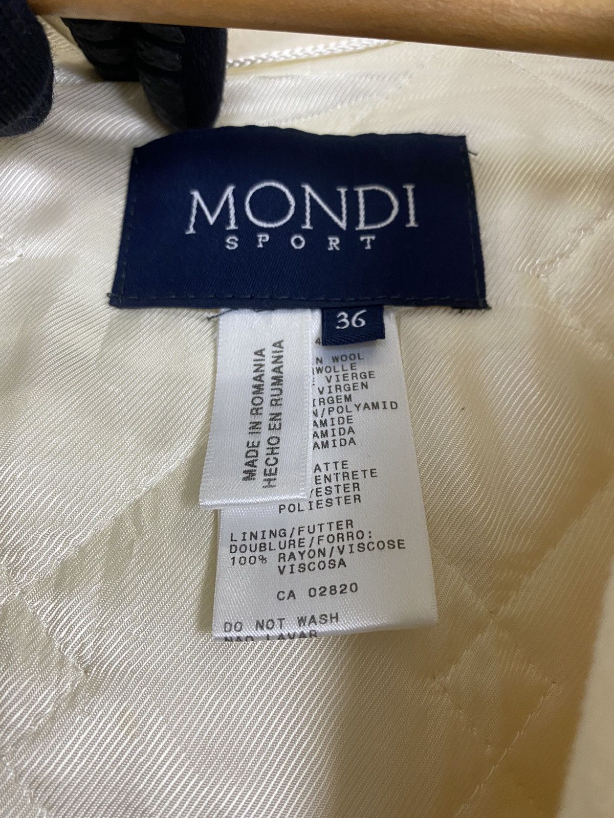 Designer MONDI SPORT JACKET MADE IN ROMANIA -GK50 Size US M / EU 48-50 / 2 - 8 Thumbnail