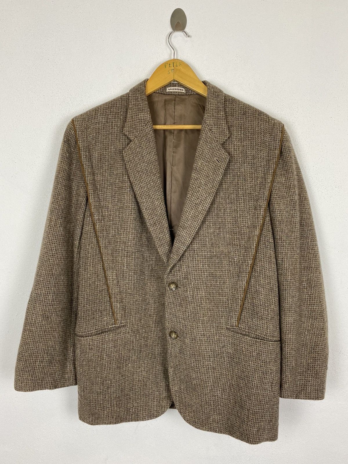 Designer × Valentino × Vintage VINTAGE VALENTINO WOOL JACKET NICE DESIGN Size US M / EU 48-50 / 2 - 2 Thumbnail