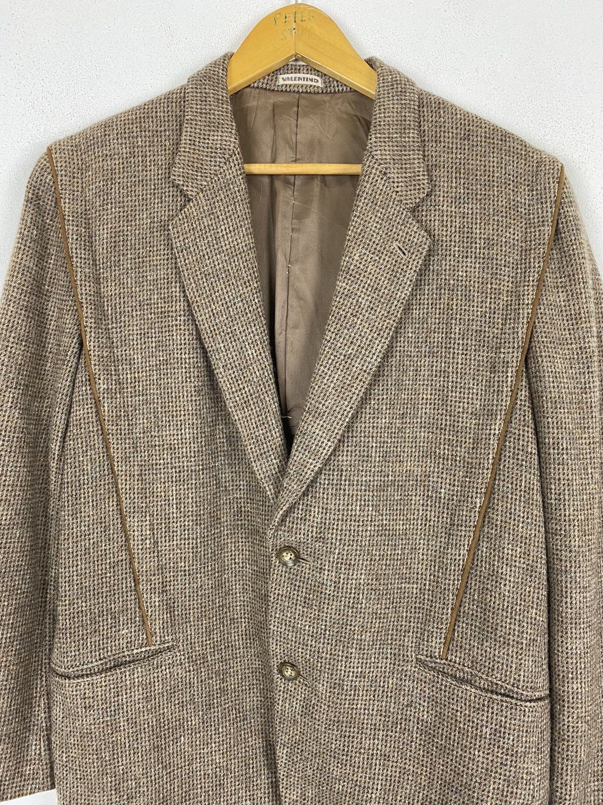 Designer × Valentino × Vintage VINTAGE VALENTINO WOOL JACKET NICE DESIGN Size US M / EU 48-50 / 2 - 5 Thumbnail