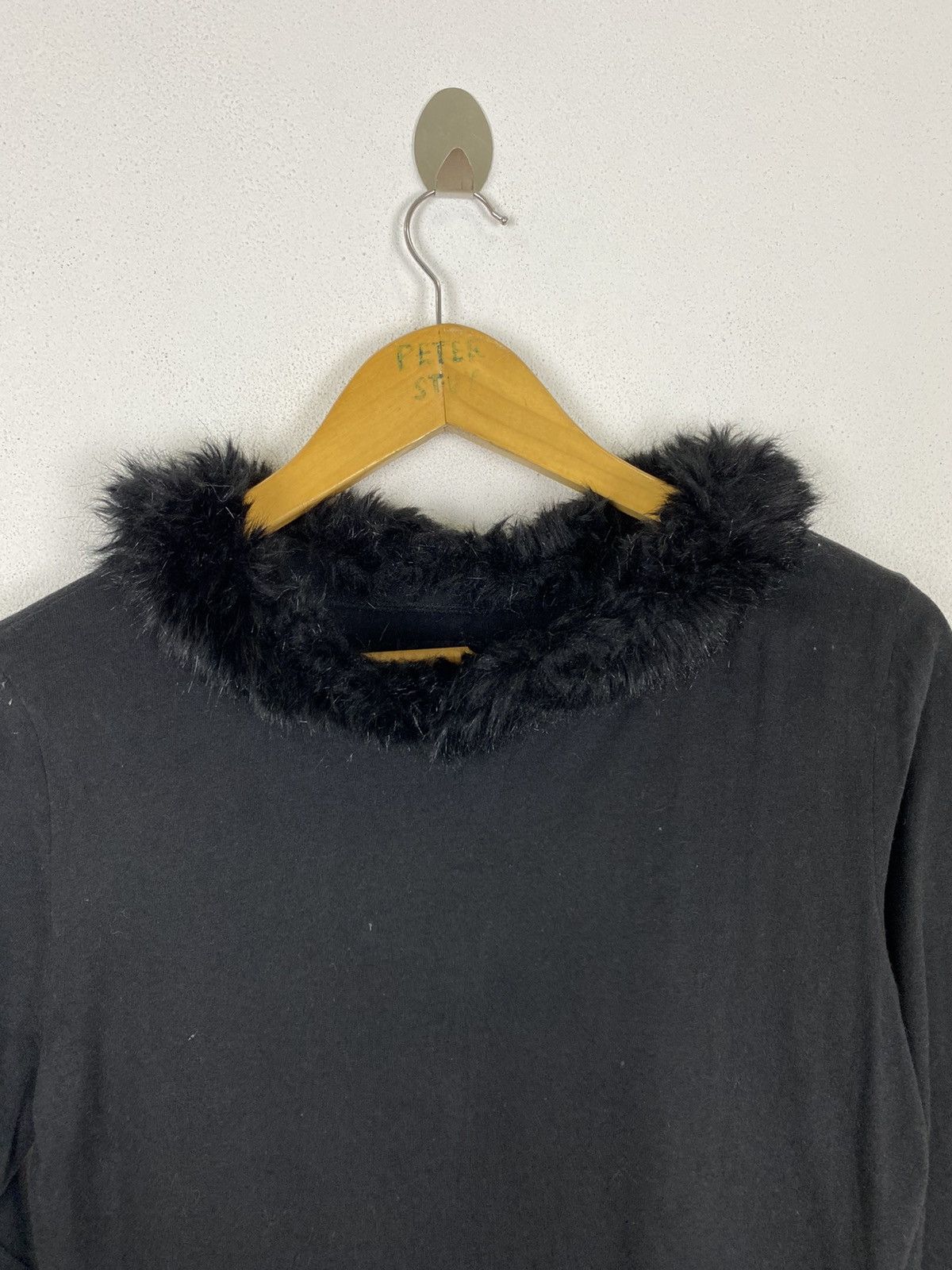Designer × Japanese Brand × agnes b. AGNES B. FUR COLLAR NICE STYLE-GK152 Size US XS / EU 42 / 0 - 3 Thumbnail