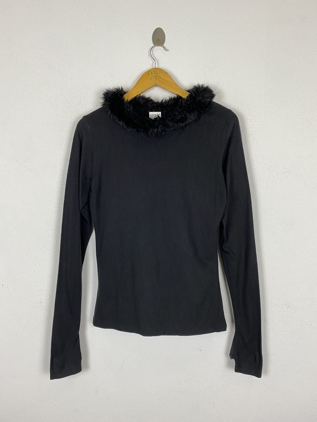 Designer × Japanese Brand × agnes b. AGNES B. FUR COLLAR NICE STYLE-GK152 Size US XS / EU 42 / 0 - 1 Thumbnail