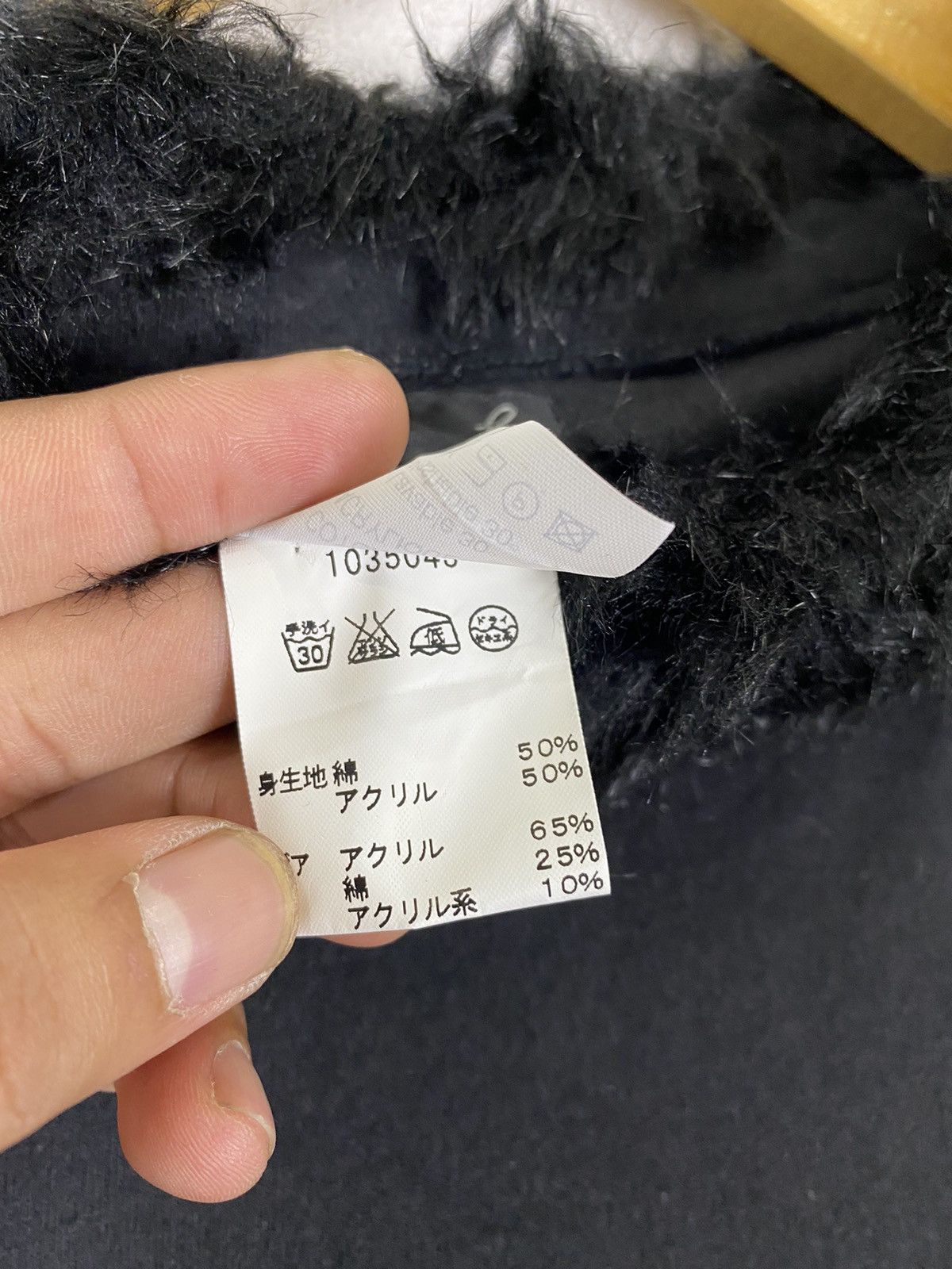 Designer × Japanese Brand × agnes b. AGNES B. FUR COLLAR NICE STYLE-GK152 Size US XS / EU 42 / 0 - 6 Thumbnail