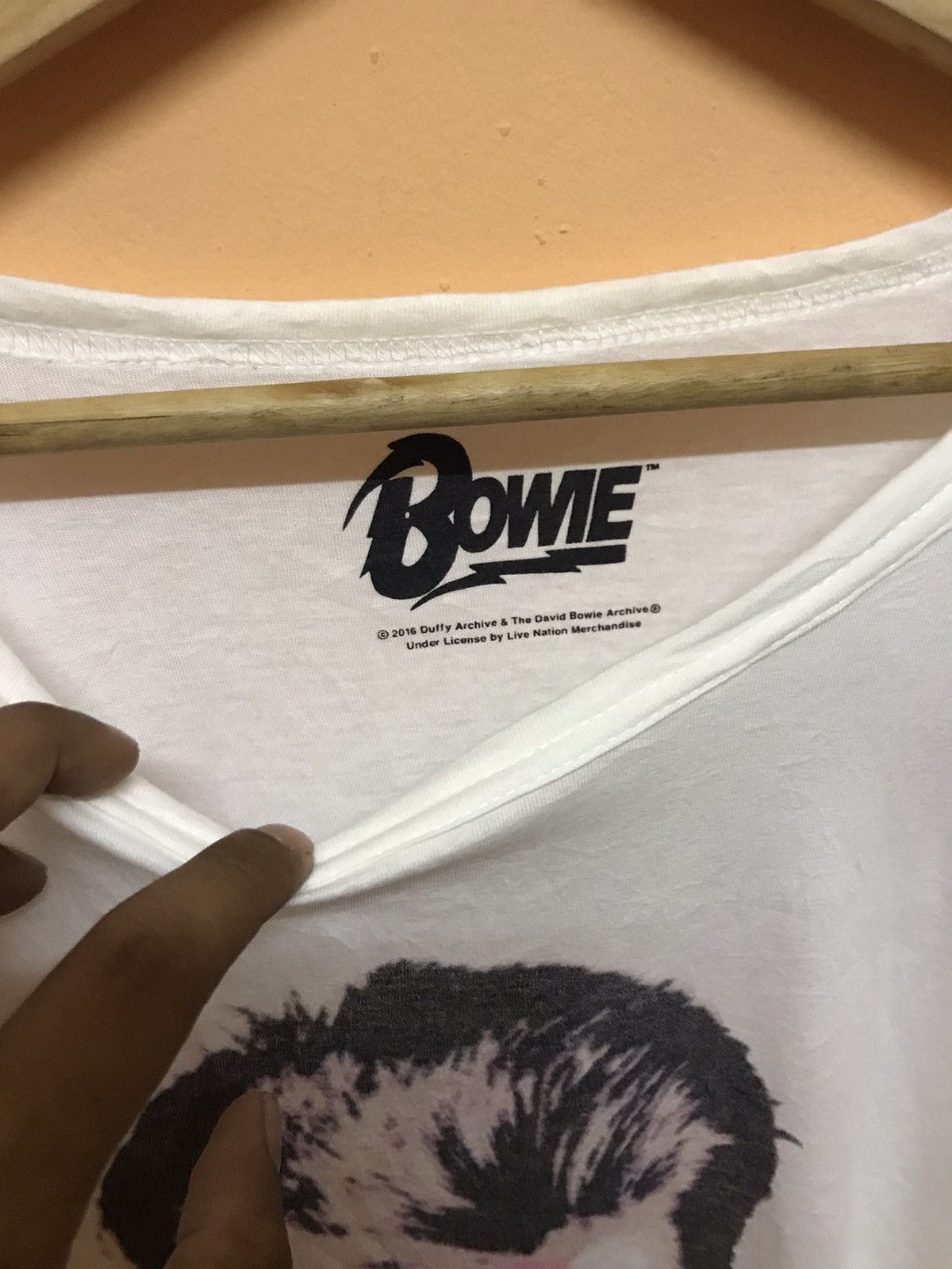 Band Tees × Vintage ‼️DAVID BOWIE TSHIRT 2016 ‼️ Size L / US 10 / IT 46 - 2 Thumbnail