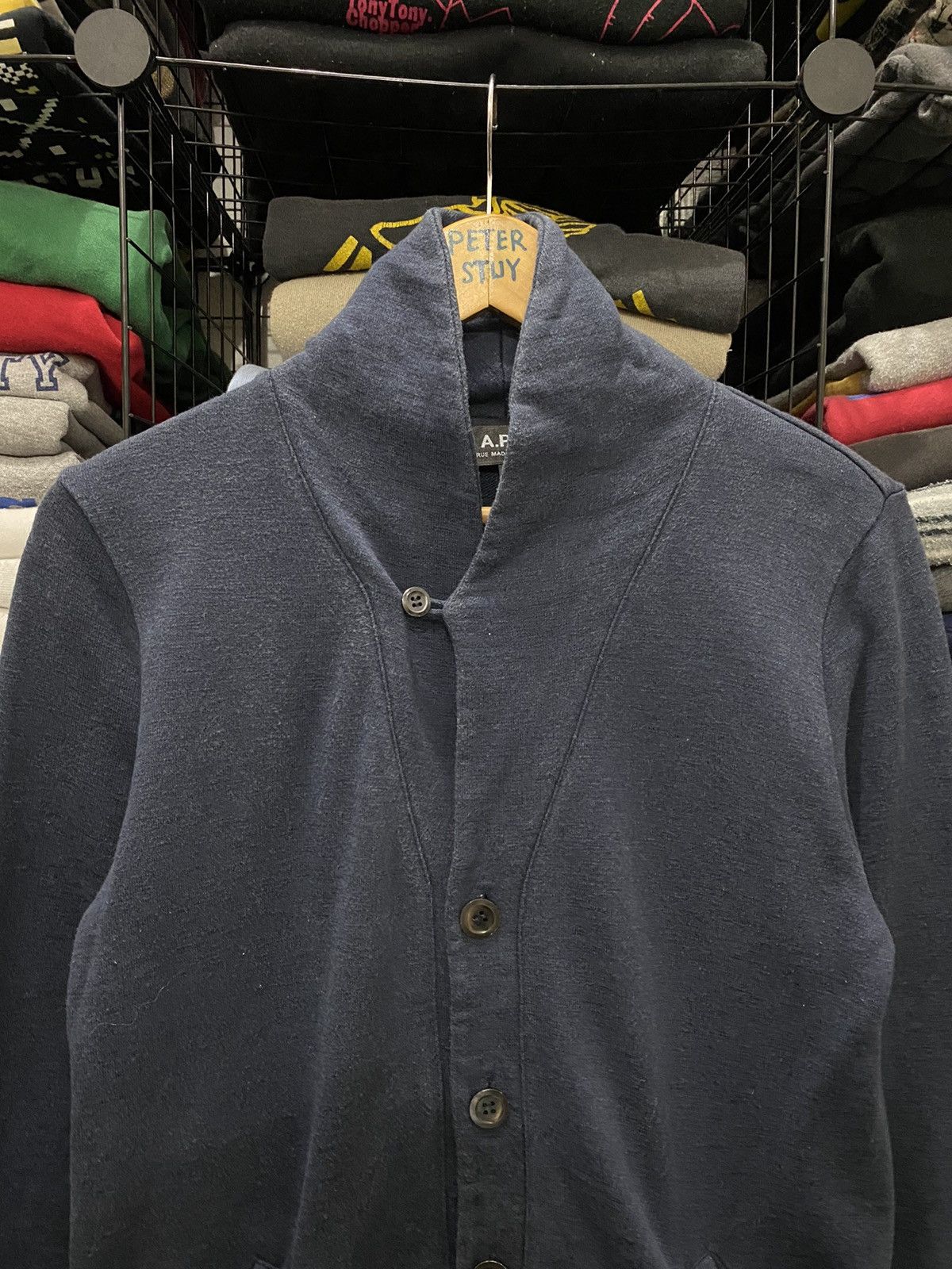 A.P.C. × Designer APC Rule Madame Paris cardigan Size US M / EU 48-50 / 2 - 3 Thumbnail