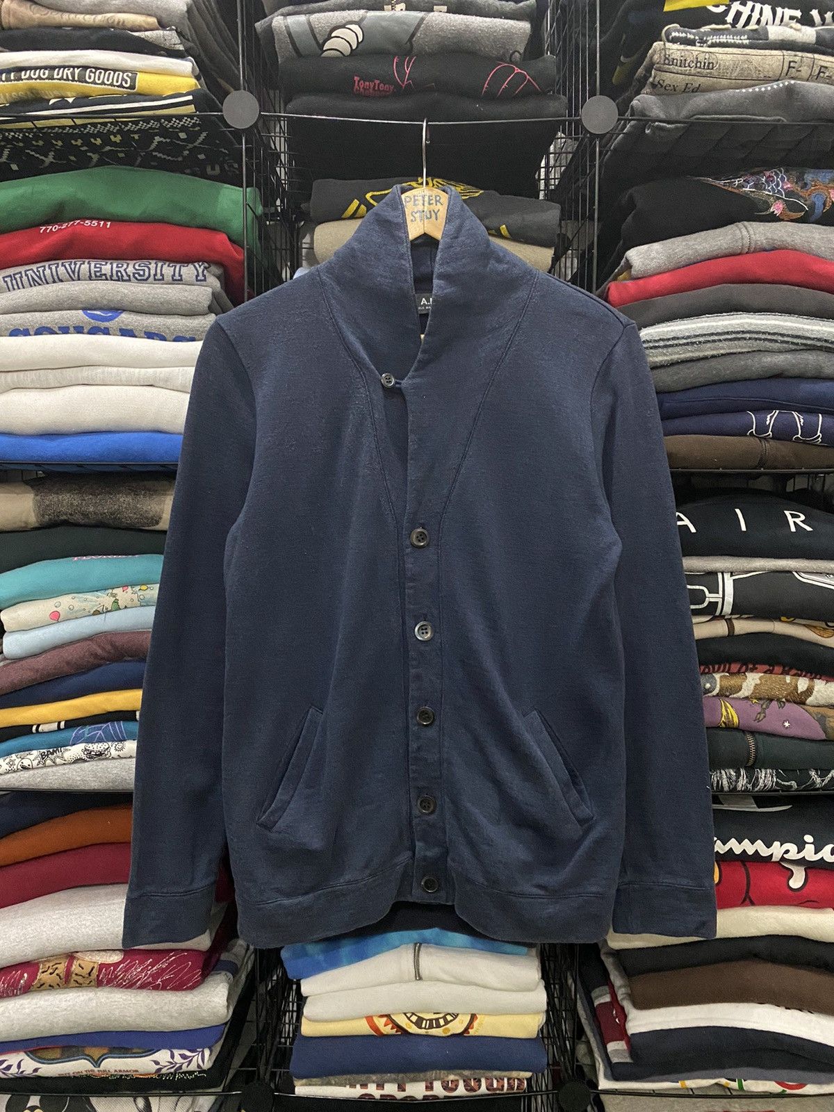 A.P.C. × Designer APC Rule Madame Paris cardigan Size US M / EU 48-50 / 2 - 1 Thumbnail