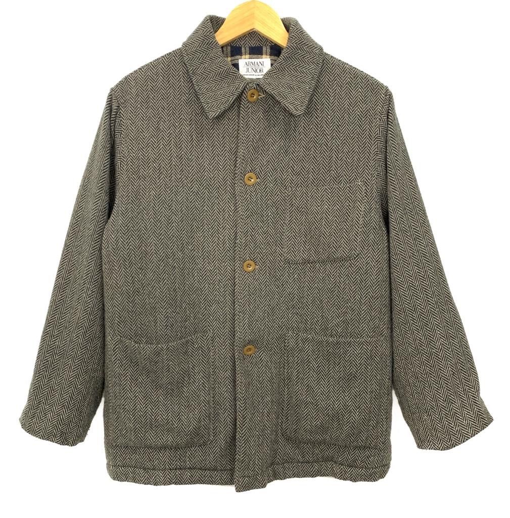 Vintage Giorgio Armani Italy Button On Chore Jacket