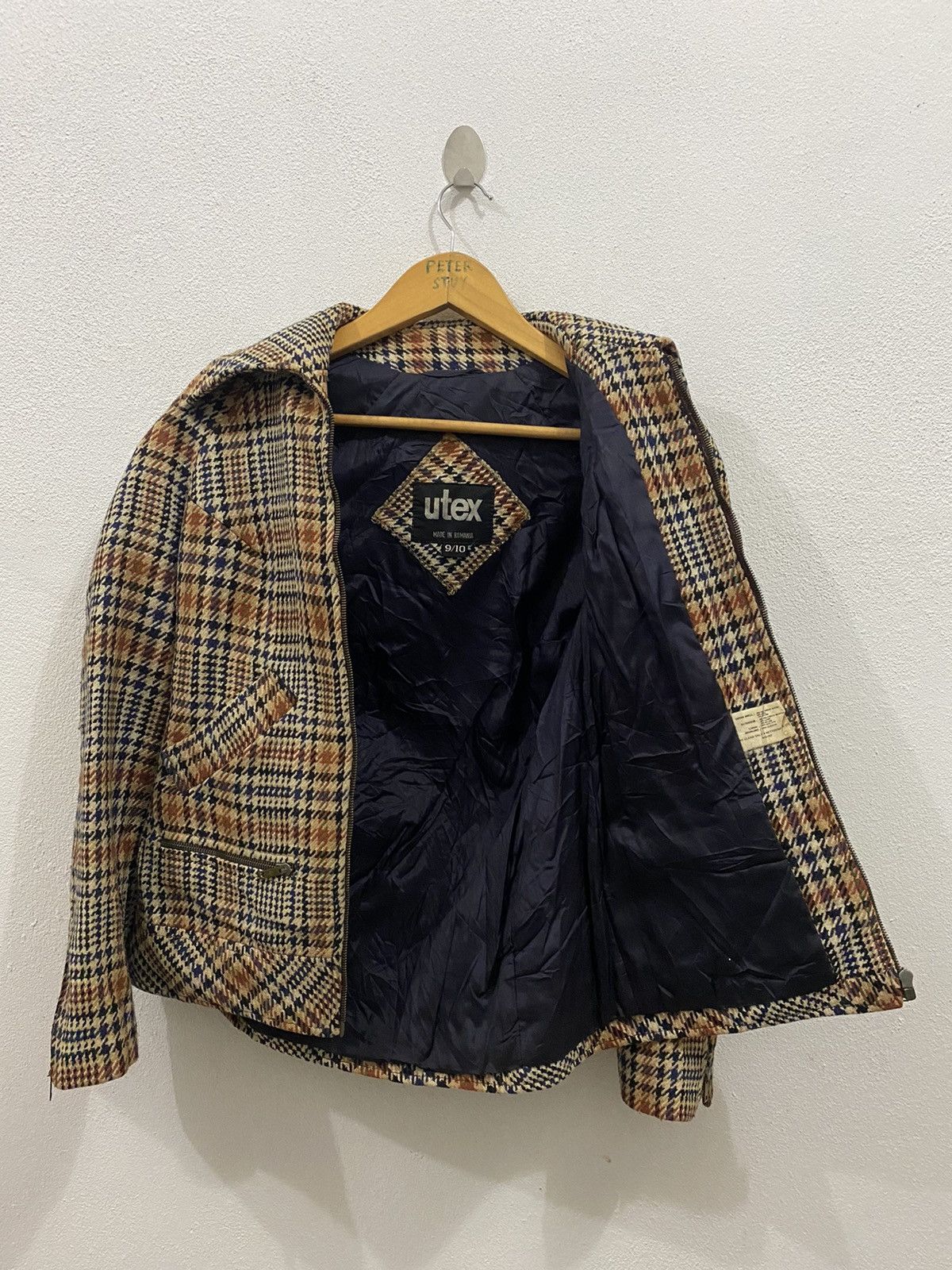 Designer × Vintage VINTAGE UTEX MADE IN ROMANIA ZIPPER JACKET Size US XS / EU 42 / 0 - 7 Thumbnail