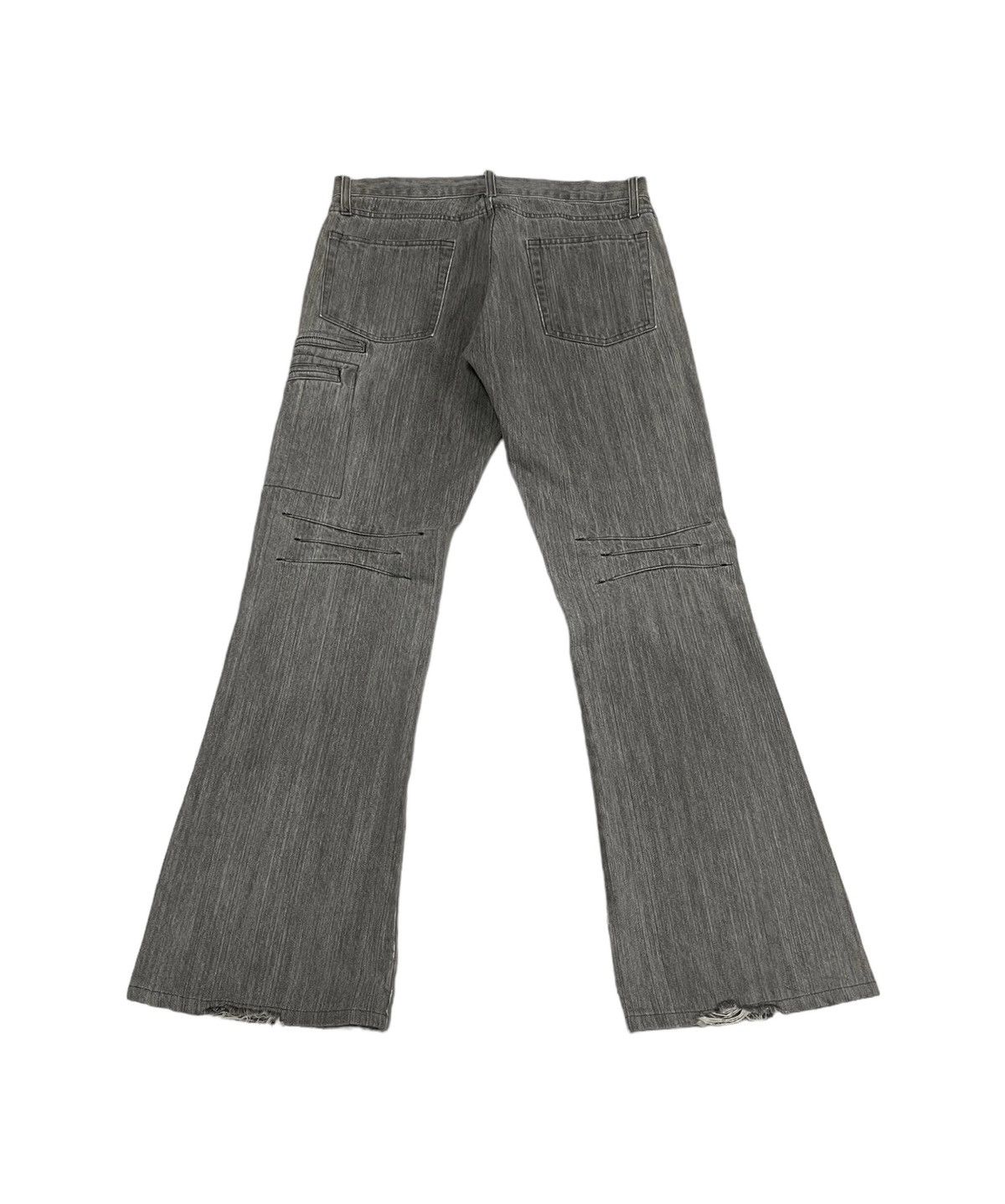 Japanese Brand Vintage Rupert Edge Japan Distressed Flare Jeans Size US 32 / EU 48 - 6 Thumbnail