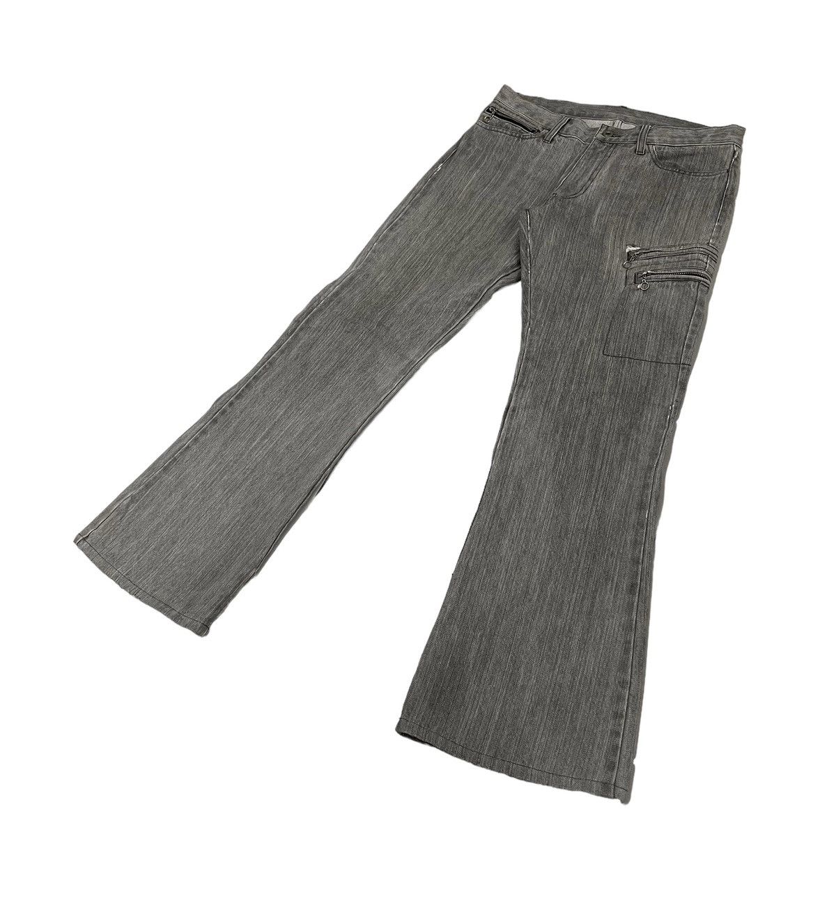Japanese Brand Vintage Rupert Edge Japan Distressed Flare Jeans Size US 32 / EU 48 - 3 Thumbnail