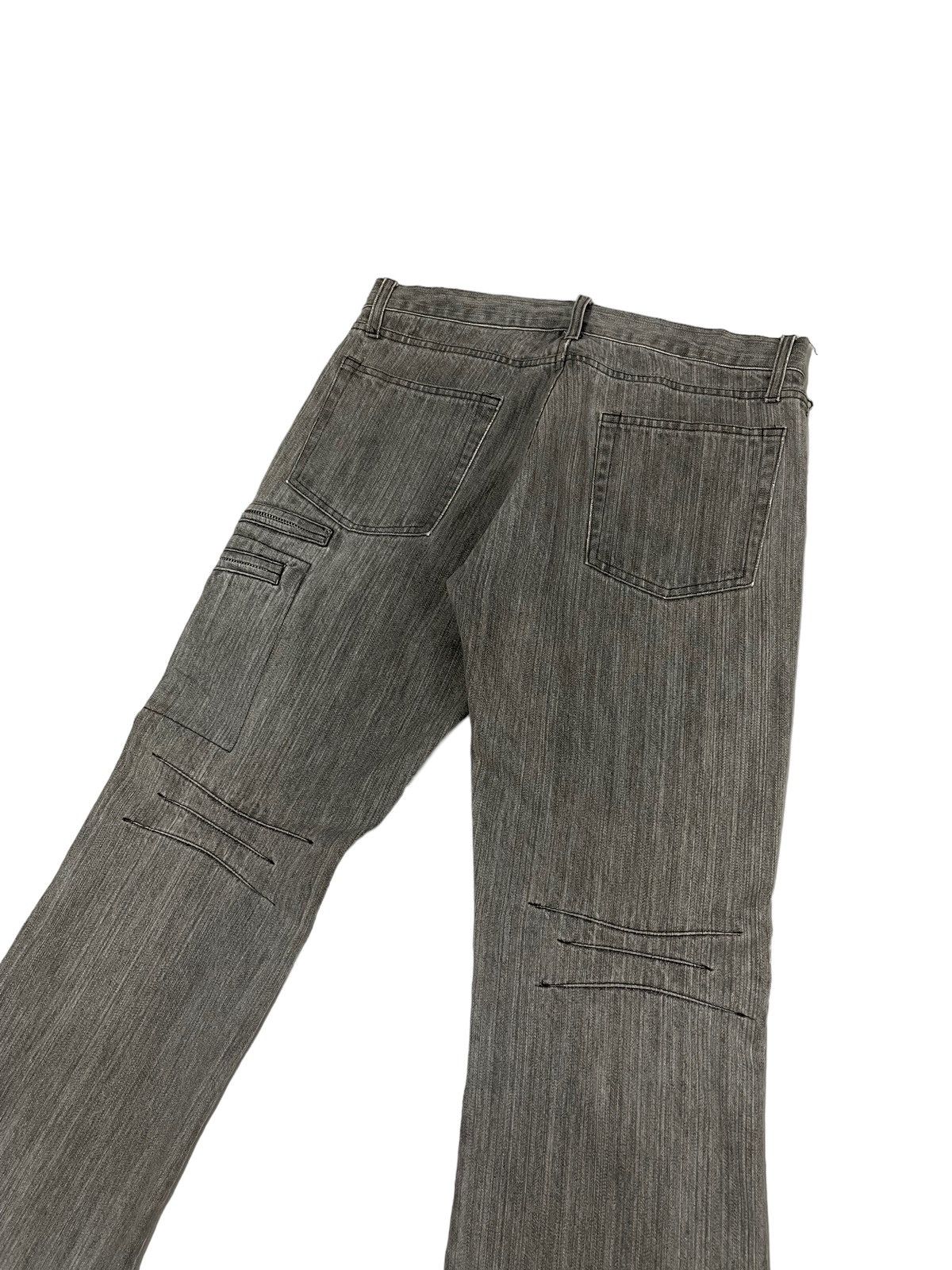Japanese Brand Vintage Rupert Edge Japan Distressed Flare Jeans Size US 32 / EU 48 - 8 Thumbnail