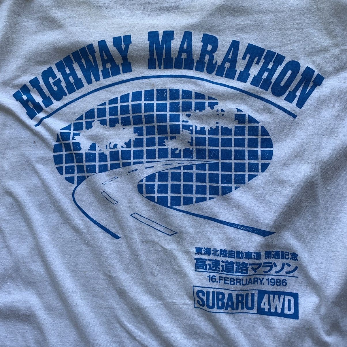 Japanese Brand Subaru 4wd i love Gifu Highway Marathon street racing 80s Size US S / EU 44-46 / 1 - 2 Thumbnail