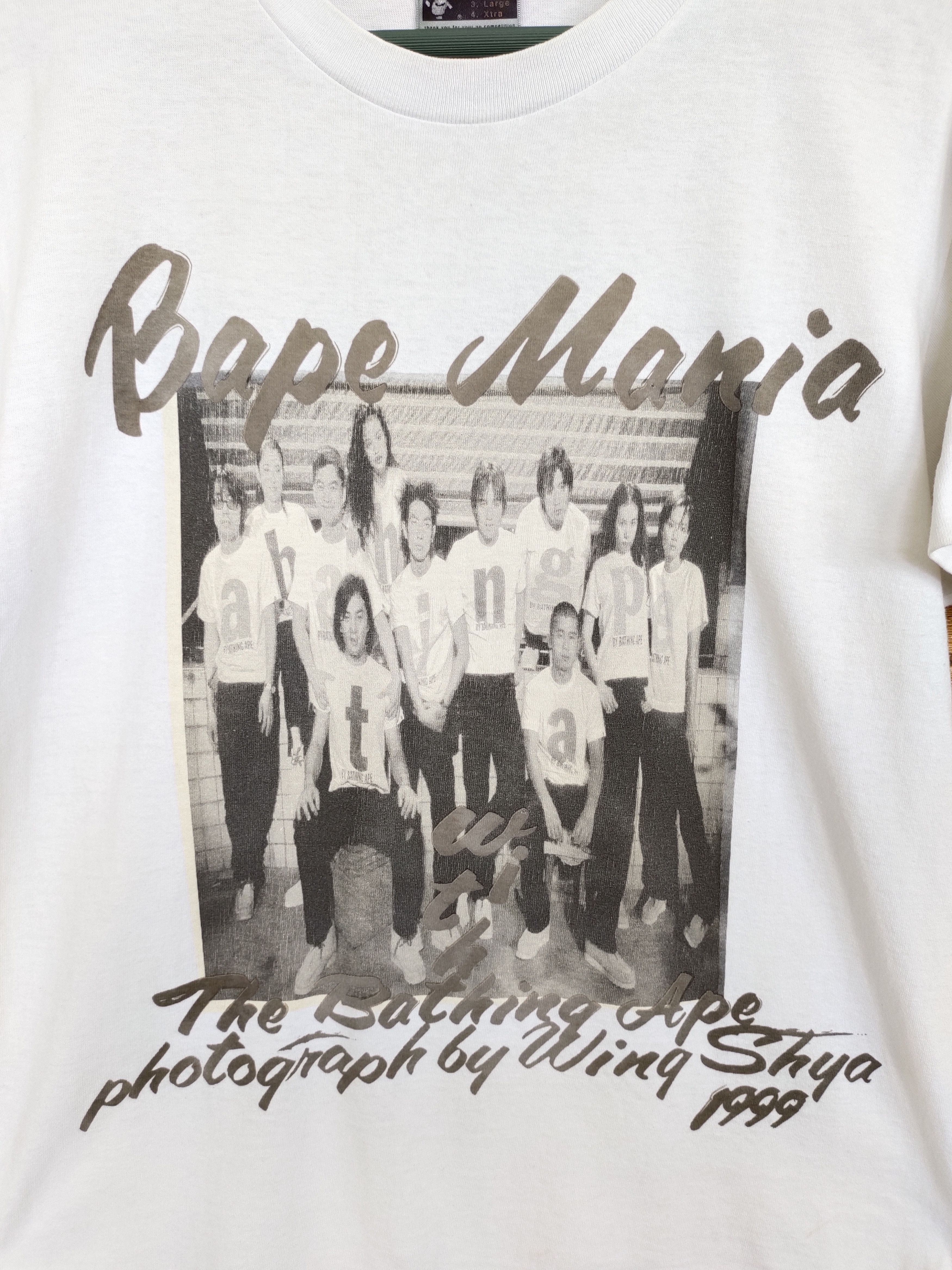 Bape 1999 Bape Mania Hong Kong Grand Opening Tee Size US M / EU 48-50 / 2 - 3 Thumbnail