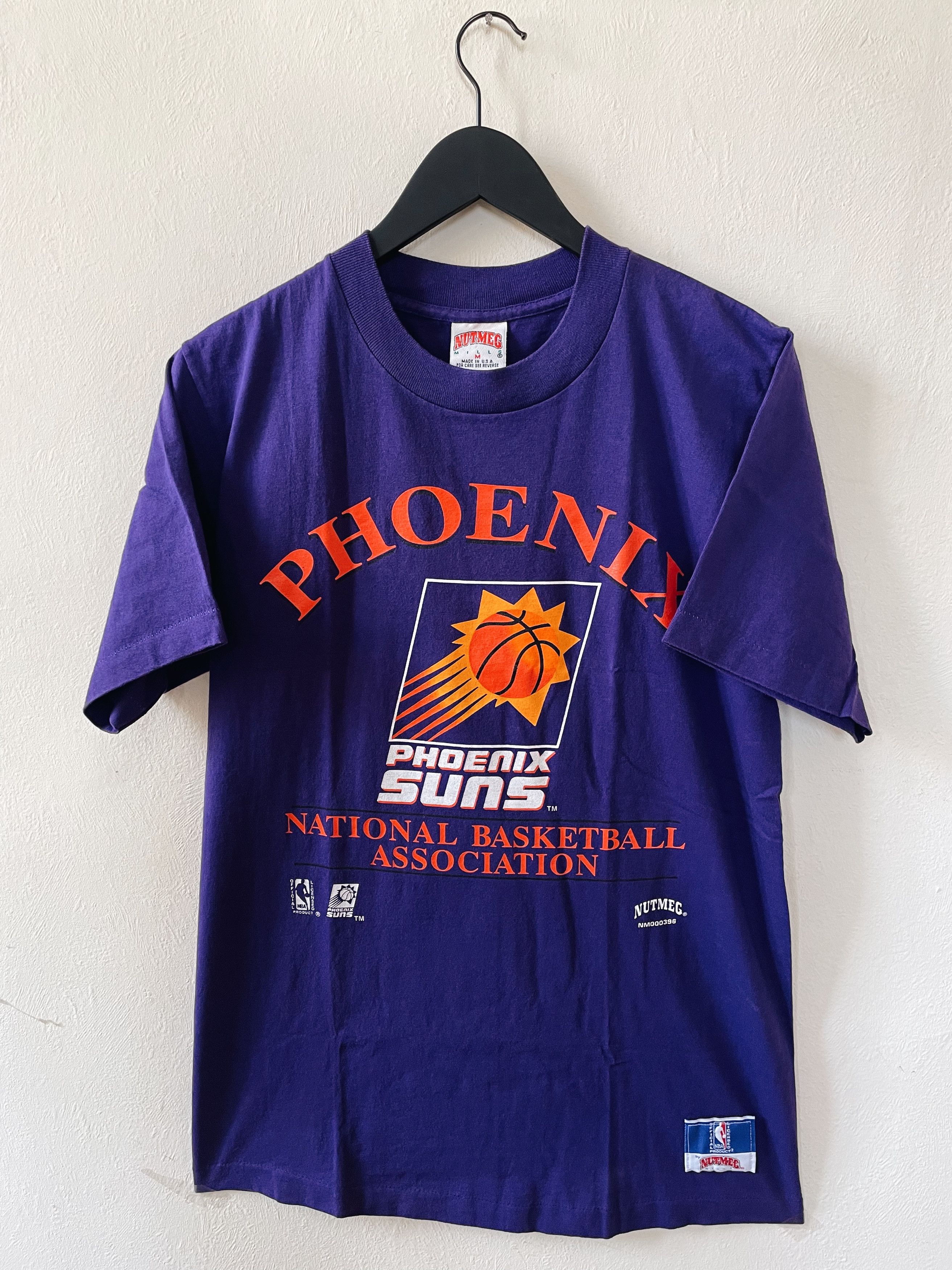 NBA Vintage 90's NBA Phoenix Suns Nutmeg T-shirt Purple Size US M / EU 48-50 / 2 - 1 Thumbnail
