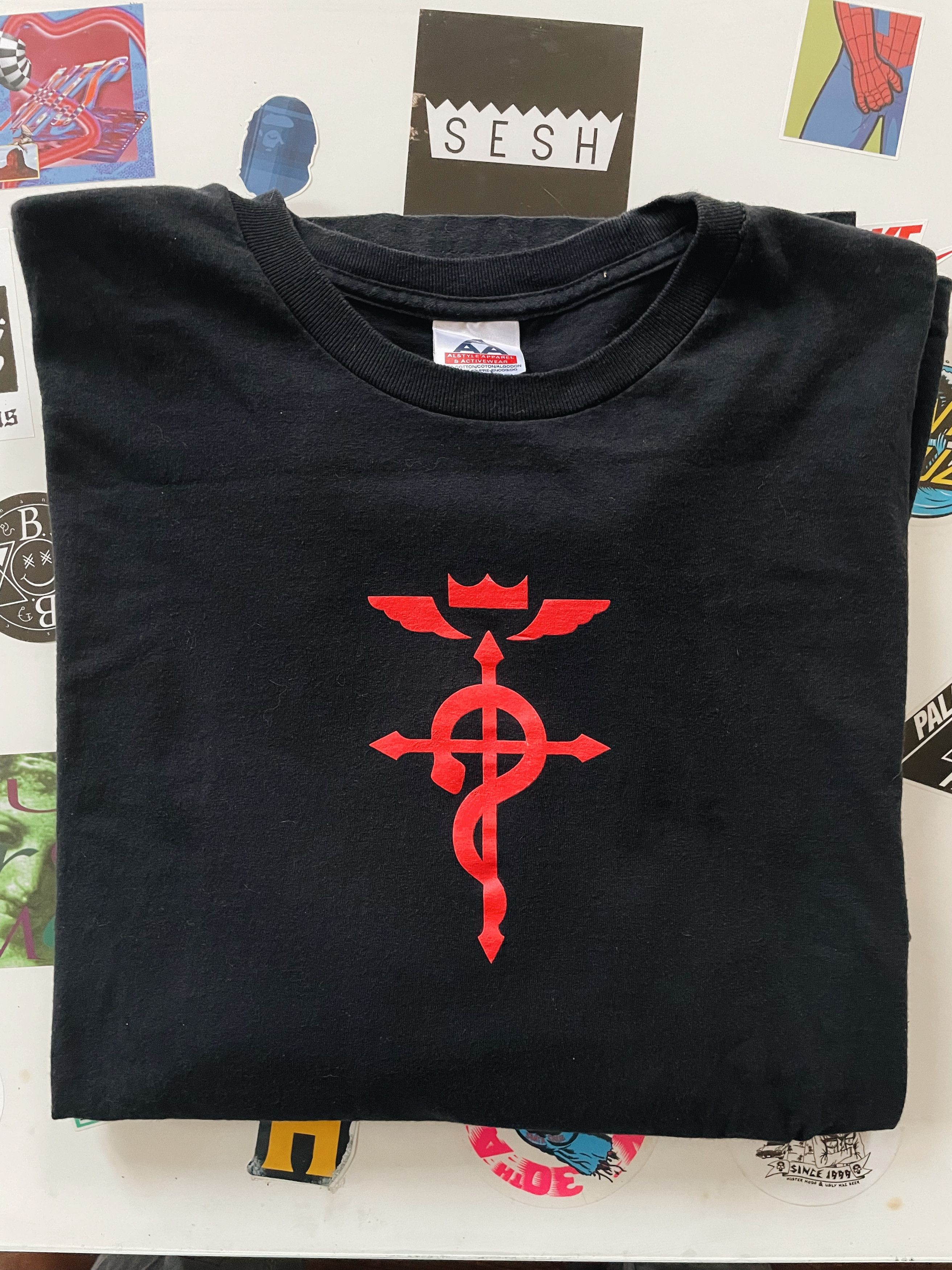 Anime Vintage 2004 Fullmetal Alchemist Edward Longsleeve Black Size US XXL / EU 58 / 5 - 5 Thumbnail