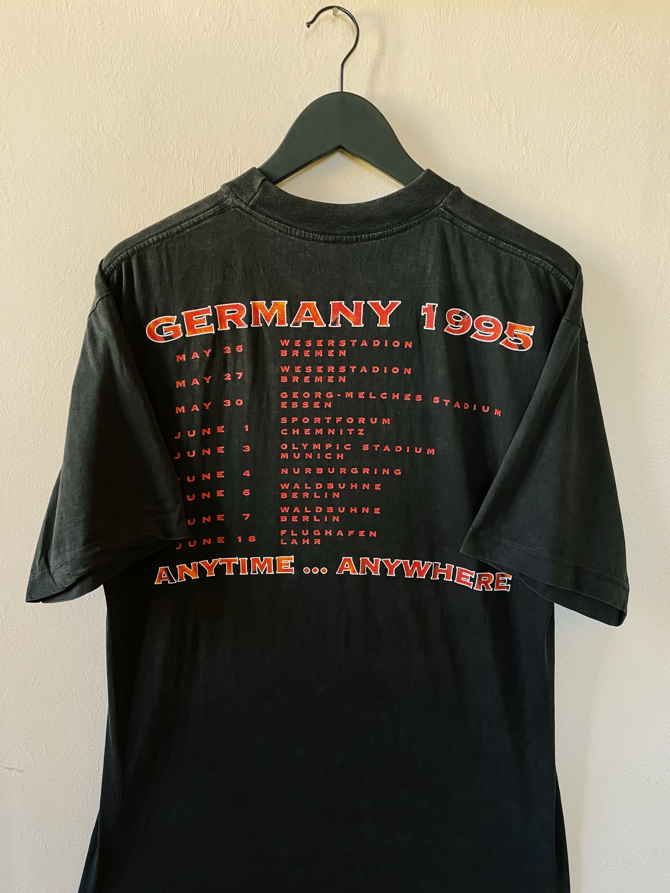 Band Tees Vintage 1995 Bon Jovi Europe Tour Germany Dragon T-shirt Size US L / EU 52-54 / 3 - 2 Thumbnail