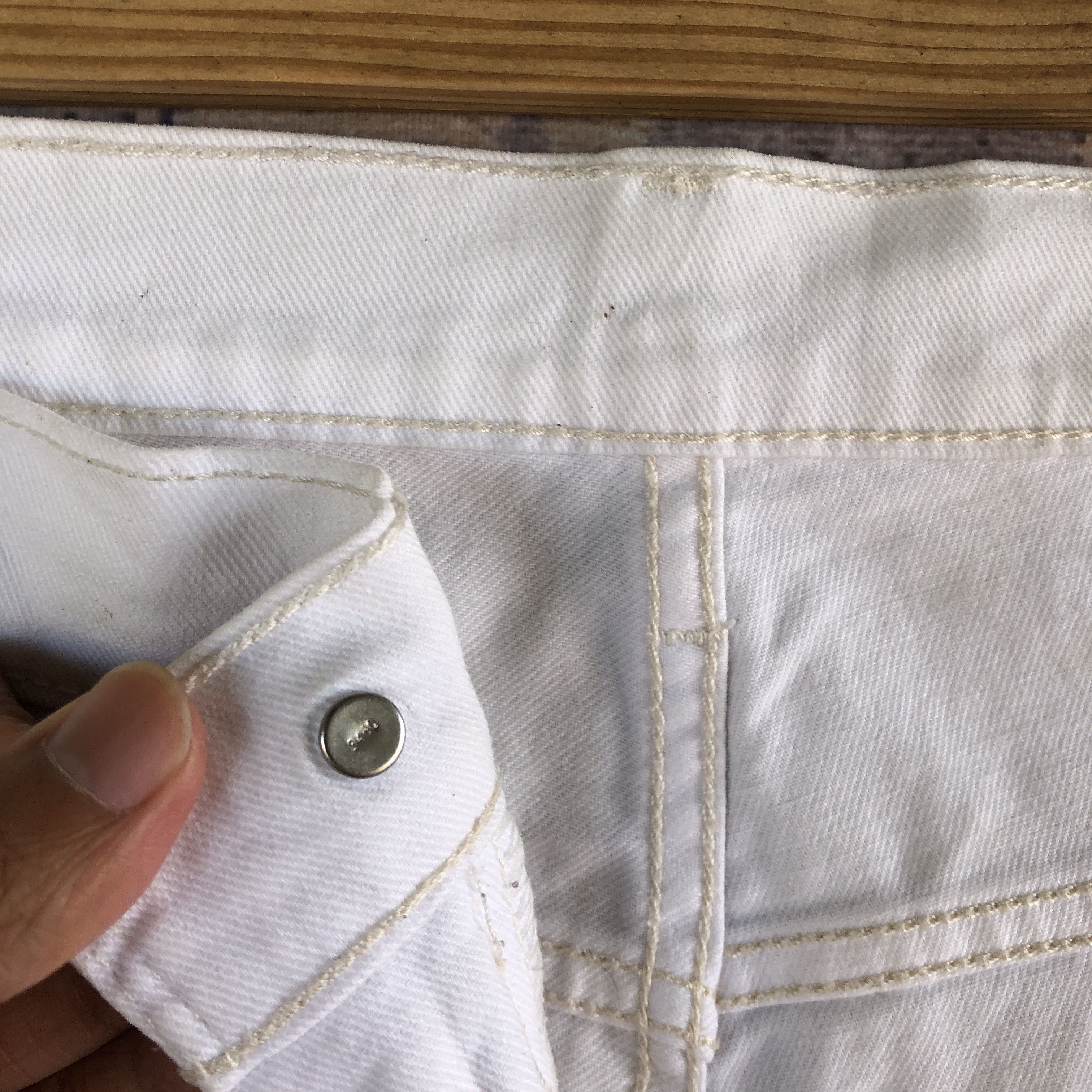 Levi's Vintage Levi's White Jeans Levis Denim Baggy Loose Straight Size US 38 / EU 54 - 7 Thumbnail