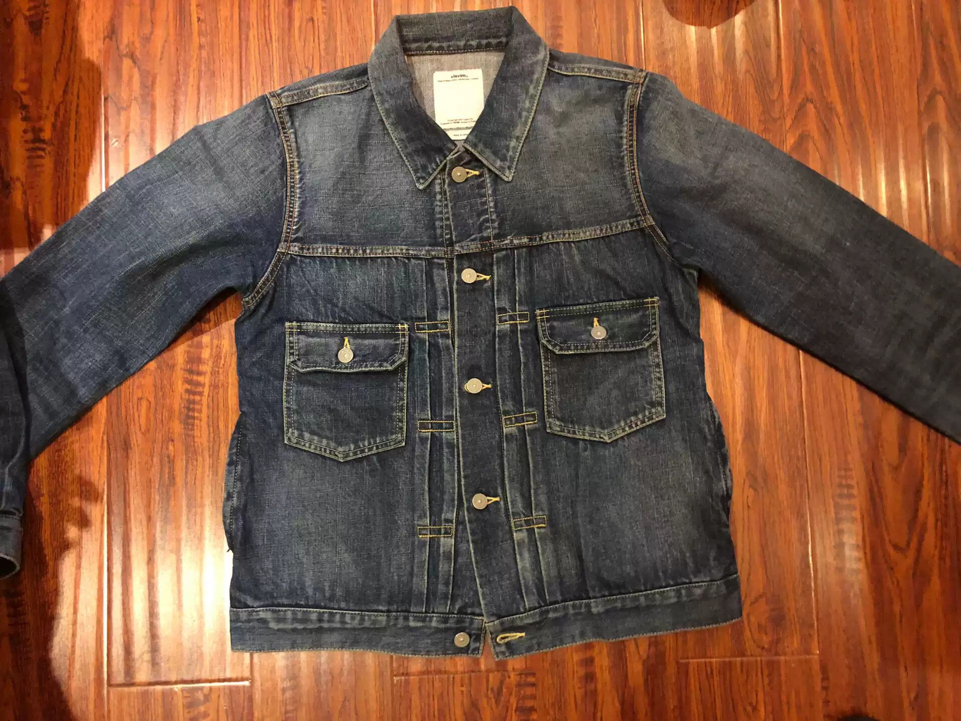 Visvim 101 jkt size 3 17ss