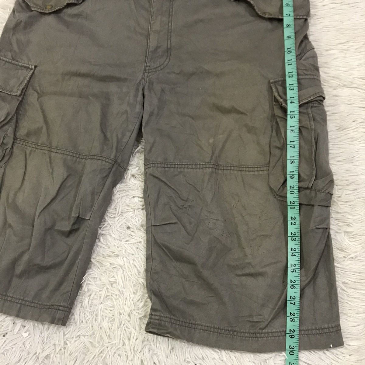 Japanese Brand Vache Multi Pocket Cargo Short Pants Size US 44 / EU 60 - 7 Thumbnail