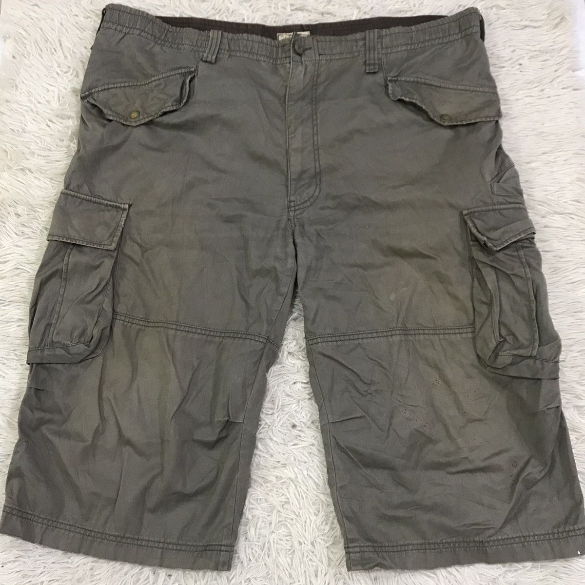 Japanese Brand Vache Multi Pocket Cargo Short Pants Size US 44 / EU 60 - 1 Thumbnail