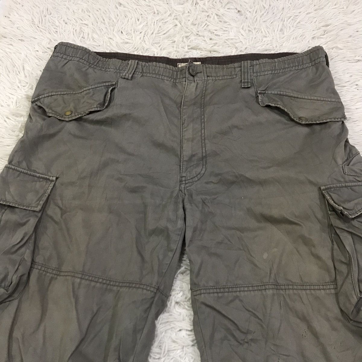 Japanese Brand Vache Multi Pocket Cargo Short Pants Size US 44 / EU 60 - 2 Thumbnail