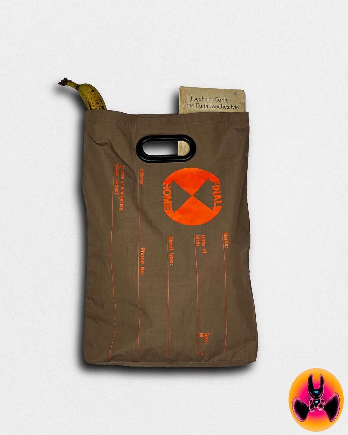 image of Final Home Tote Bag in Orange, Men's
