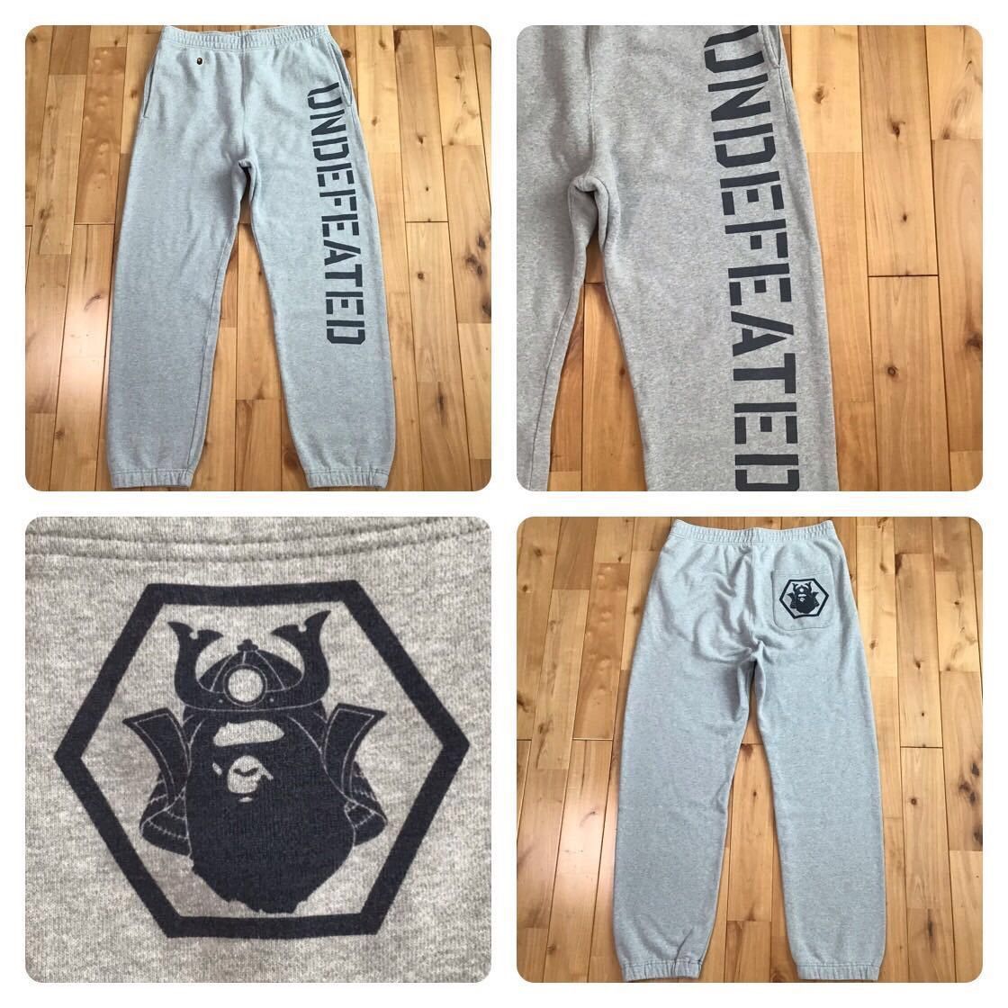 Bape × Undefeated BAPE × undefeated sweat pants a bathing ape ★size M Size US 32 / EU 48 - 1 Thumbnail