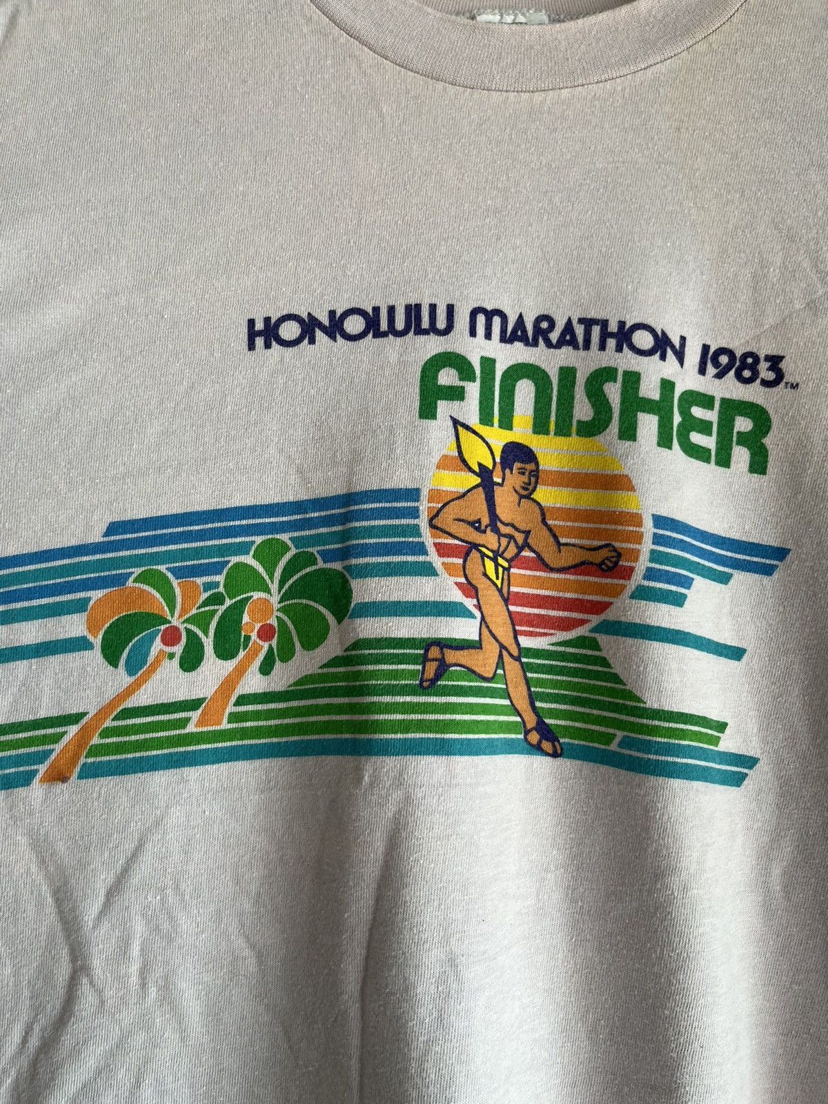 Vintage Honolulu Marathon ft76 Size US L / EU 52-54 / 3 - 2 Thumbnail